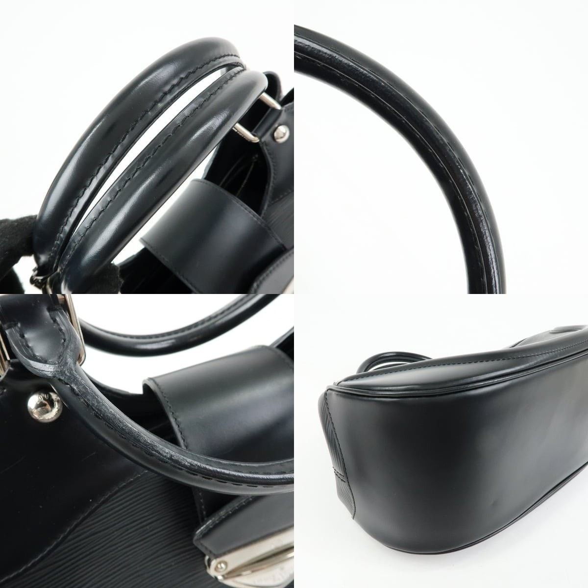 Louis Vuitton Louis Vuitton Epi Sac Montaigne Shoulder Bag Black Size ONE SIZE - 4 Thumbnail