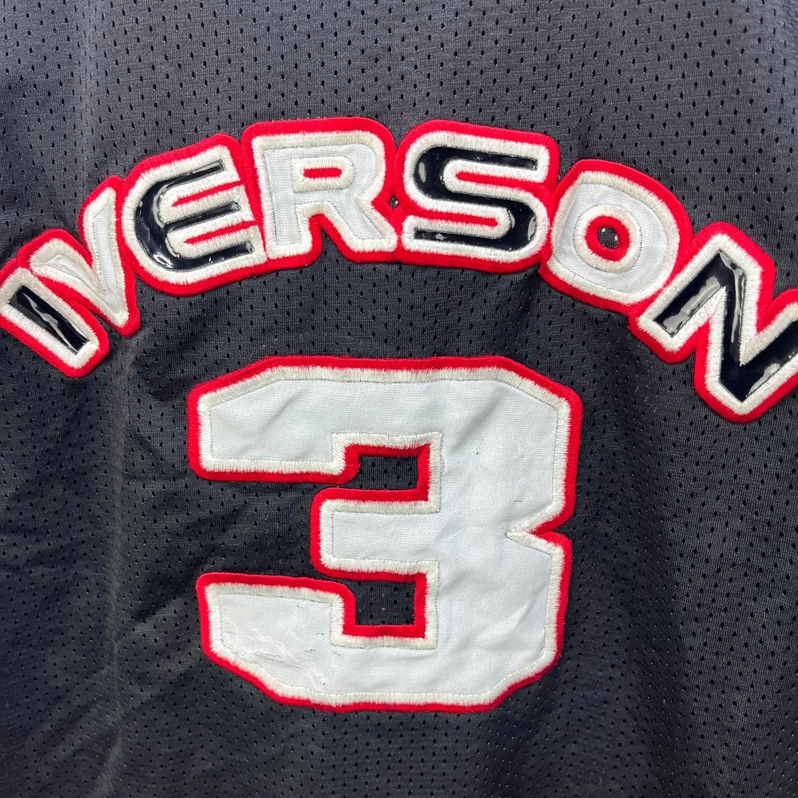 Designer Vintage Allen Iverson I3 Y2K Jersey 2XL Size ONE SIZE - 8 Thumbnail