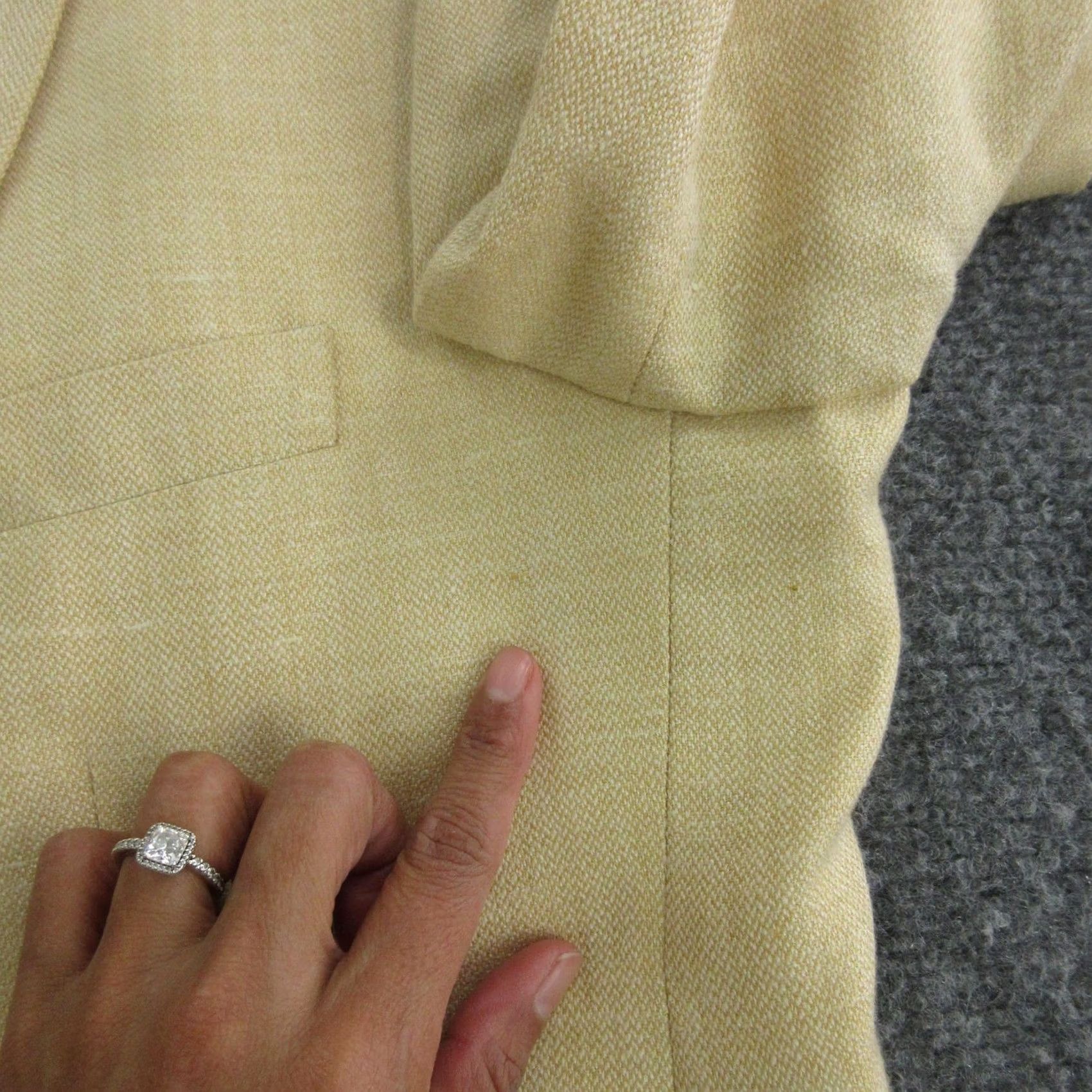 Brooks Brothers Brooks Brothers Sport Coat Jacket Men's 42 Regular Beige Linen Wool Two-Button Notch Lapel 2-Piece Size US XS / EU 42 / 0 - 7 Thumbnail
