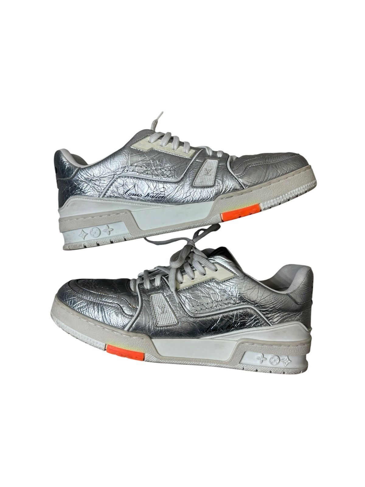 Louis Vuitton metallic trainers Size US 8 / EU 41 - 1 Thumbnail