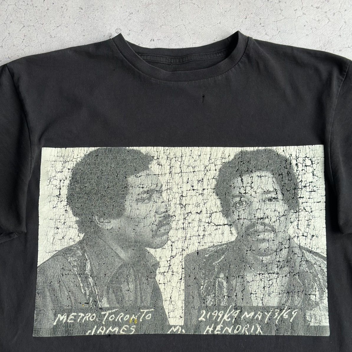 Ih Nom Uh Nit Ih Nom Uh Nit Paris Jimi Hendrix Mugshot Graphic Tee Size US M / EU 48-50 / 2 - 3 Thumbnail