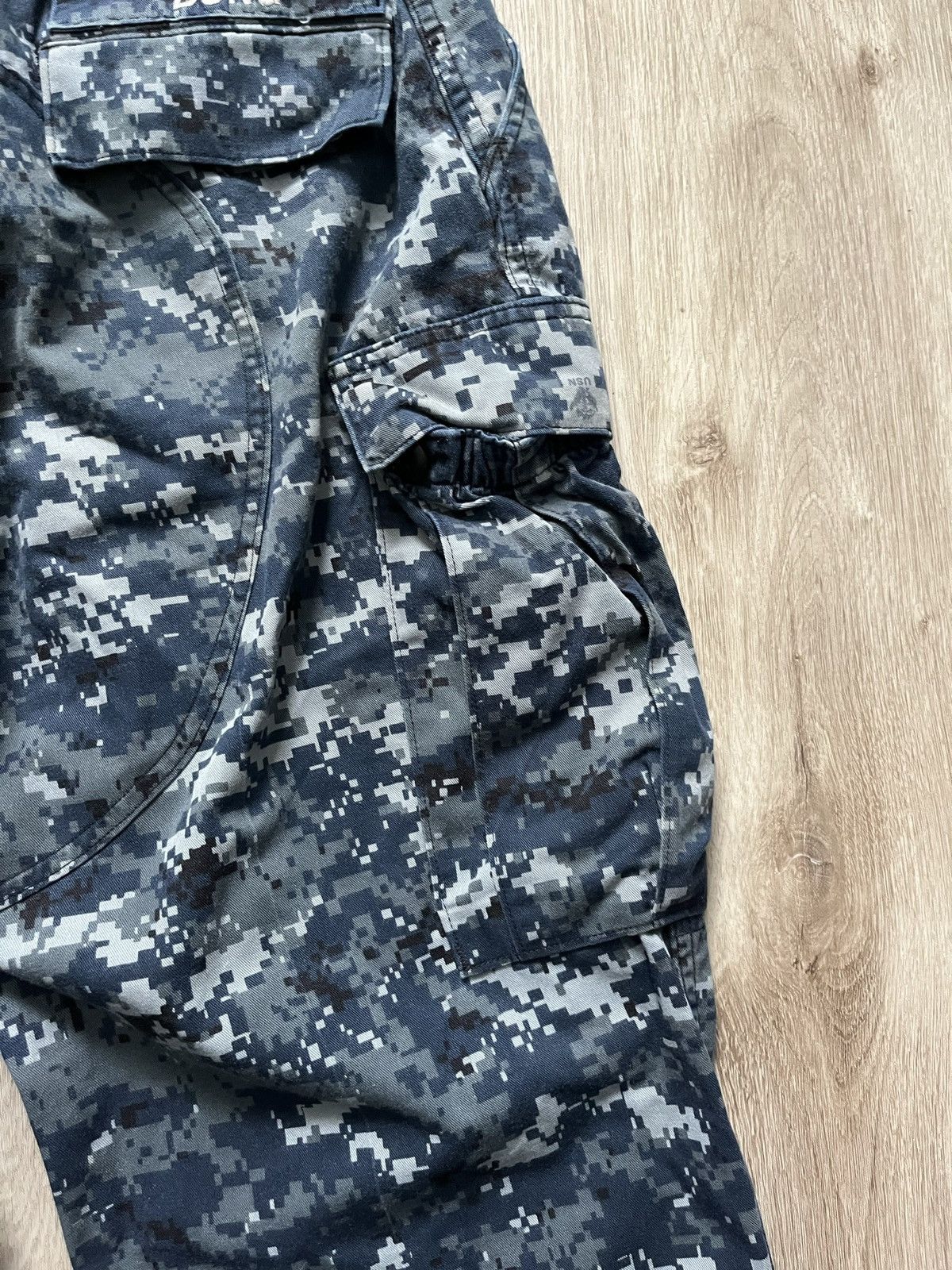 Vintage US MILITARY ISSUED BLUE DIGITAL CAMO Size US 28 / EU 44 - 7 Thumbnail