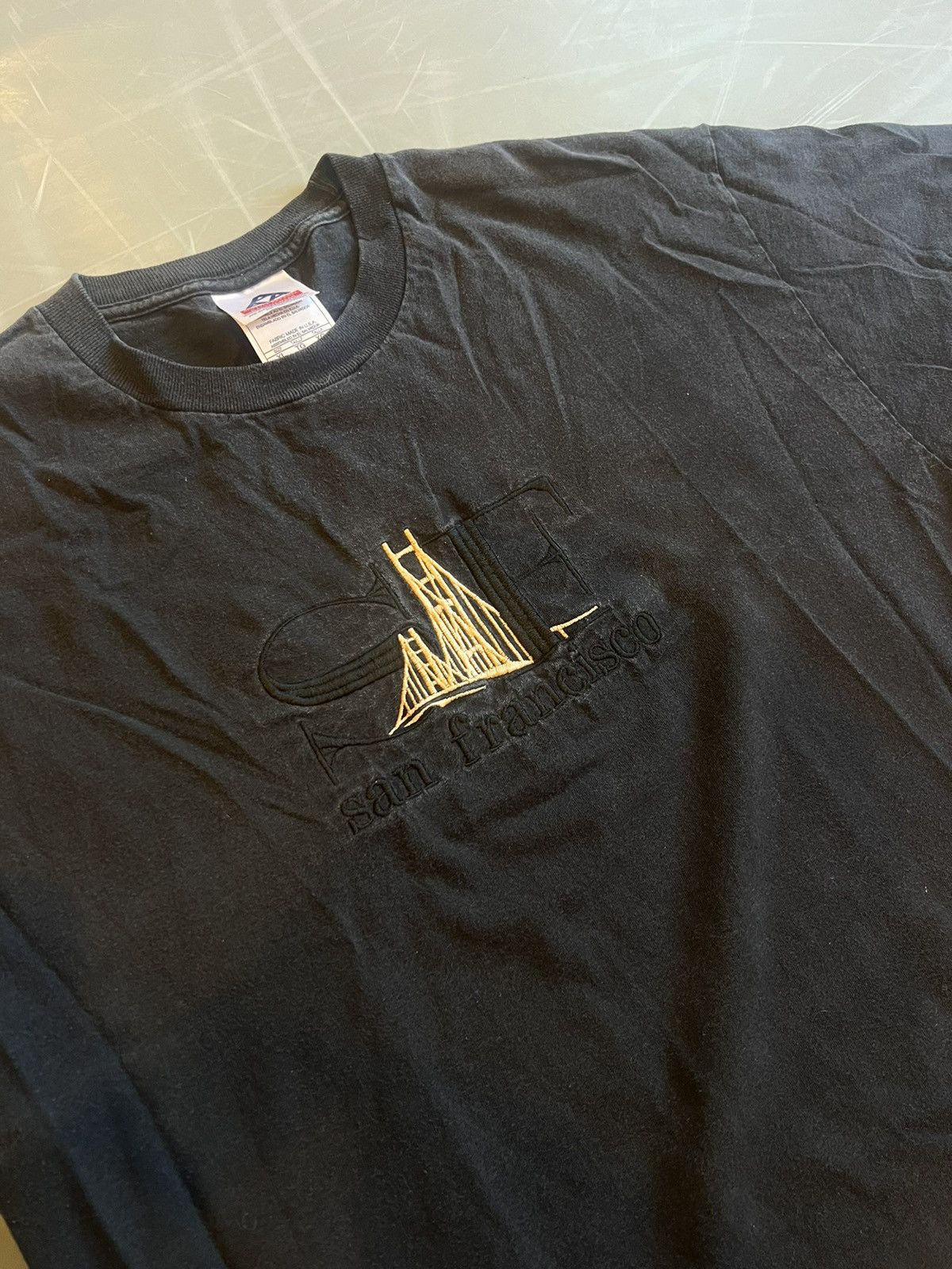 AAA Vintage San Francisco Embroidered T-Shirt Size US XL / EU 56 / 4 - 3 Thumbnail
