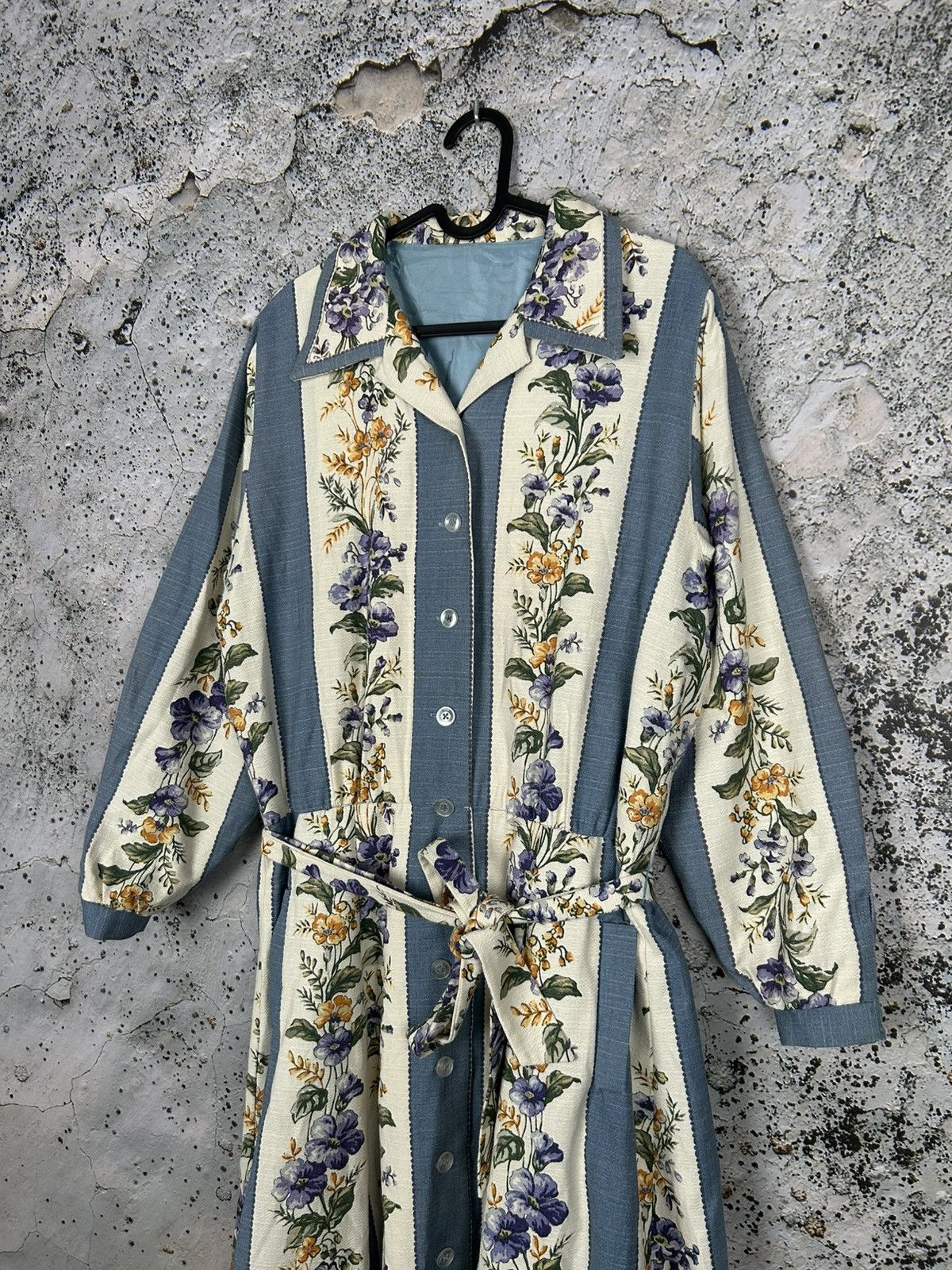 Japanese Brand Avant Garde Floral Coat Jacket Alternative 90s Vintage Size US L / EU 52-54 / 3 - 2 Thumbnail