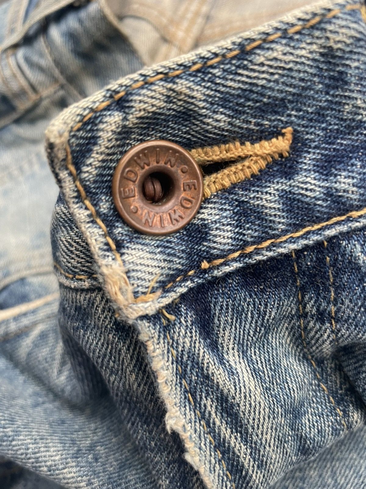 Edwin Vintage 90’s Edwin 505 Selvedge Jeans Size US 31 - 20 Thumbnail