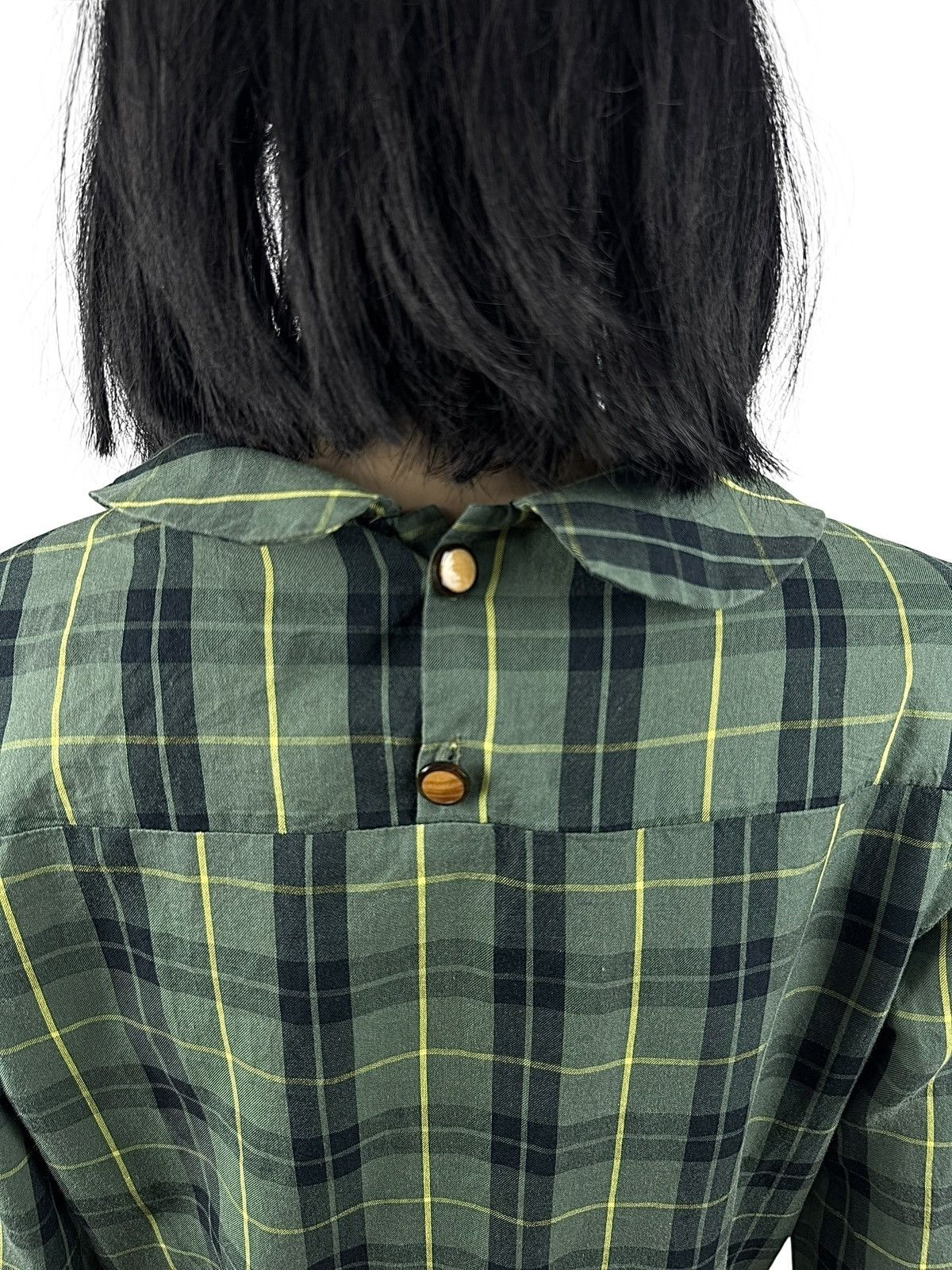 A.P.C. A.PC. Rue Madame Paris Plaid Shirt Dress size M Cotton Size M / US 6-8 / IT 42-44 - 9 Thumbnail