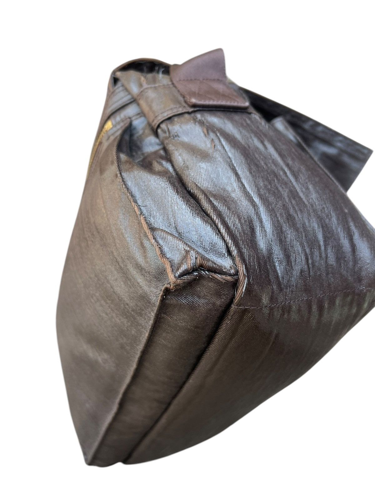 Porter Vintage Porter Yoshida Distressed Coated Messenger Bag Size ONE SIZE - 16 Thumbnail