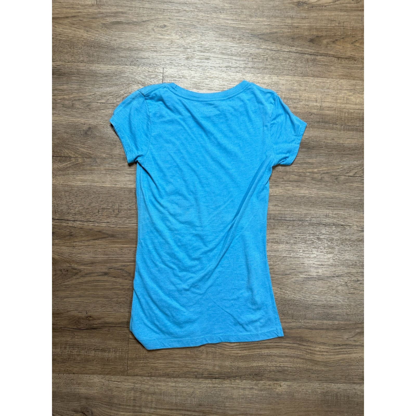 Aeropostale Aeropostale Womens Short-sleeved Blue T-Shirt Size Medium Size M / US 6-8 / IT 42-44 - 4 Thumbnail