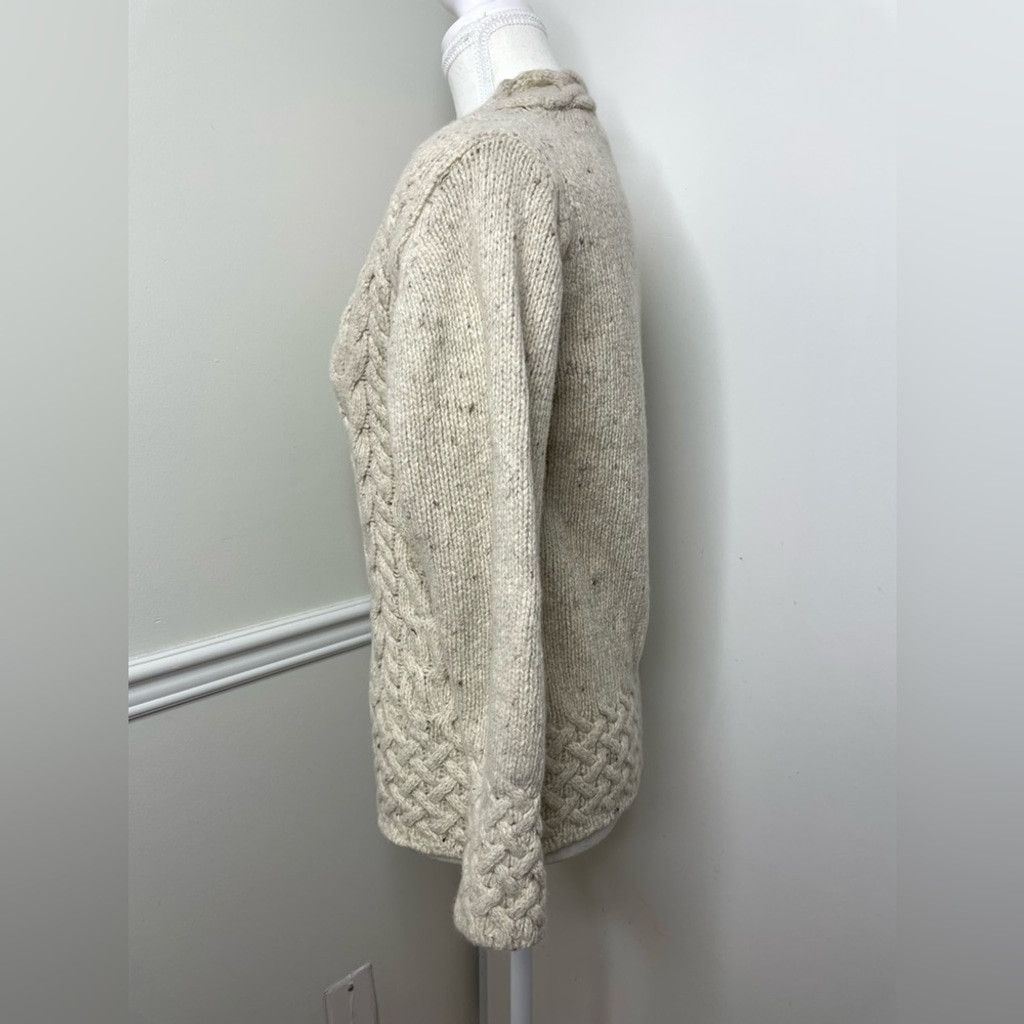 Other IrelandsEye Wool Cashmere Horseshoe Cable Cardigan M Size M / US 6-8 / IT 42-44 - 5 Thumbnail