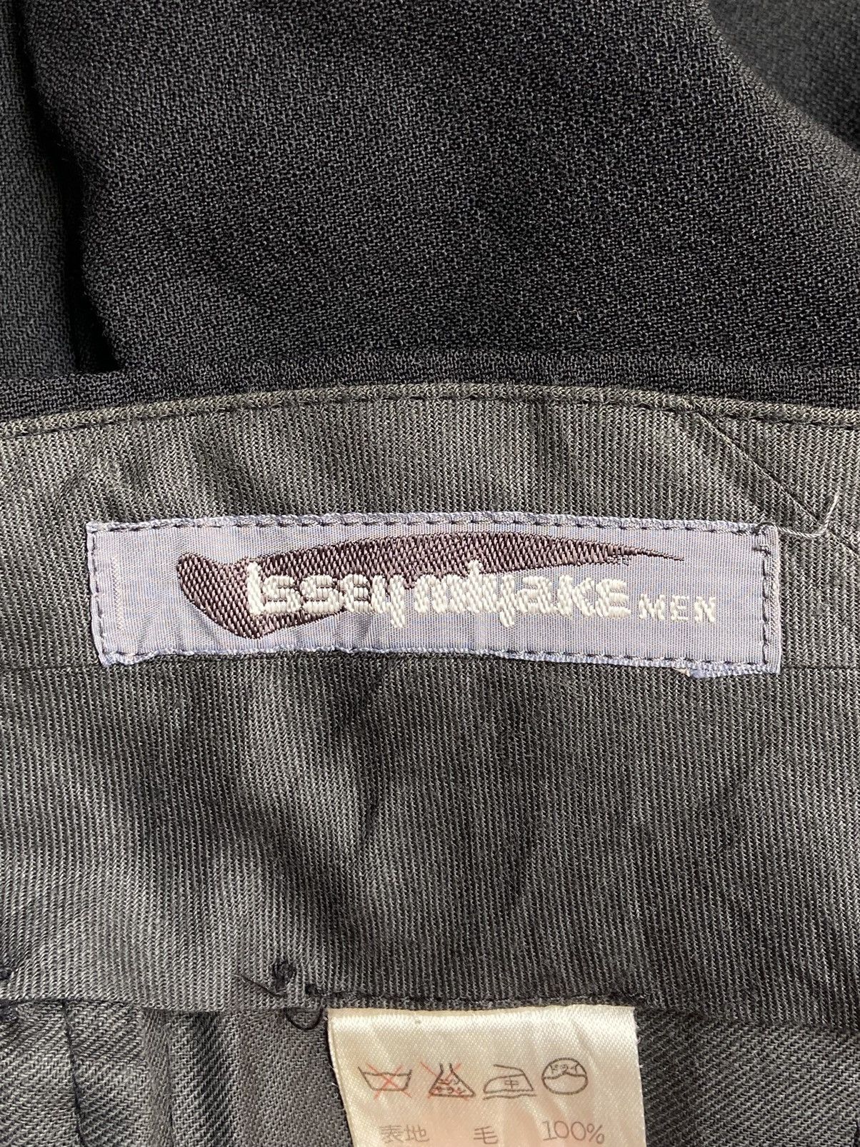 Issey Miyake ISSEY MIYAKE MEN Black Long Pants Size US 26 / EU 42 - 14 Thumbnail
