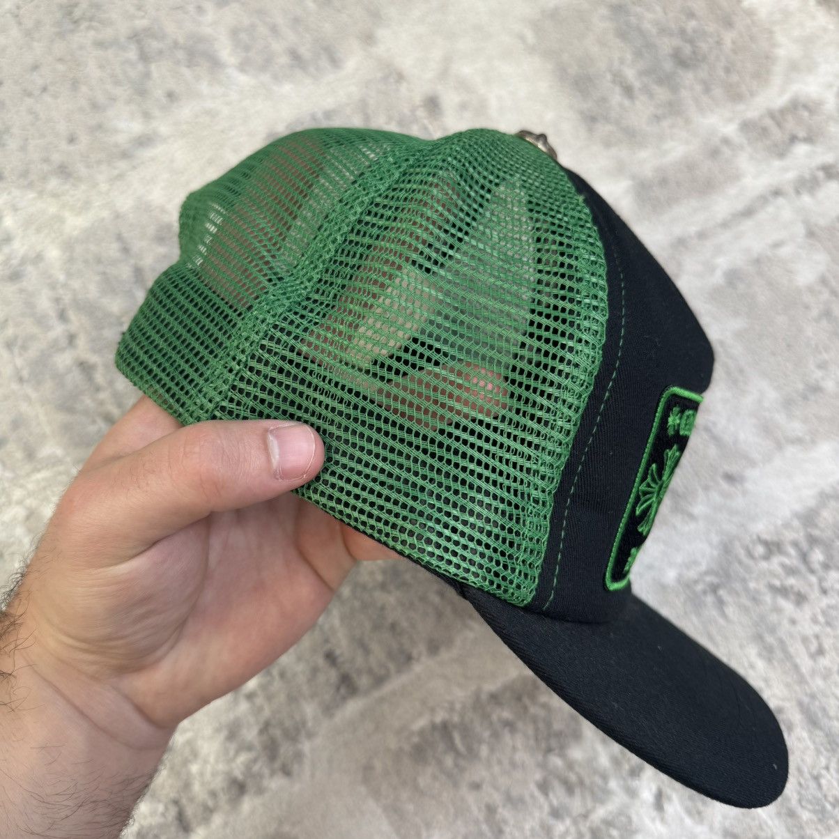 Chrome Hearts Hollywood CH trucker hat Size ONE SIZE - 7 Thumbnail