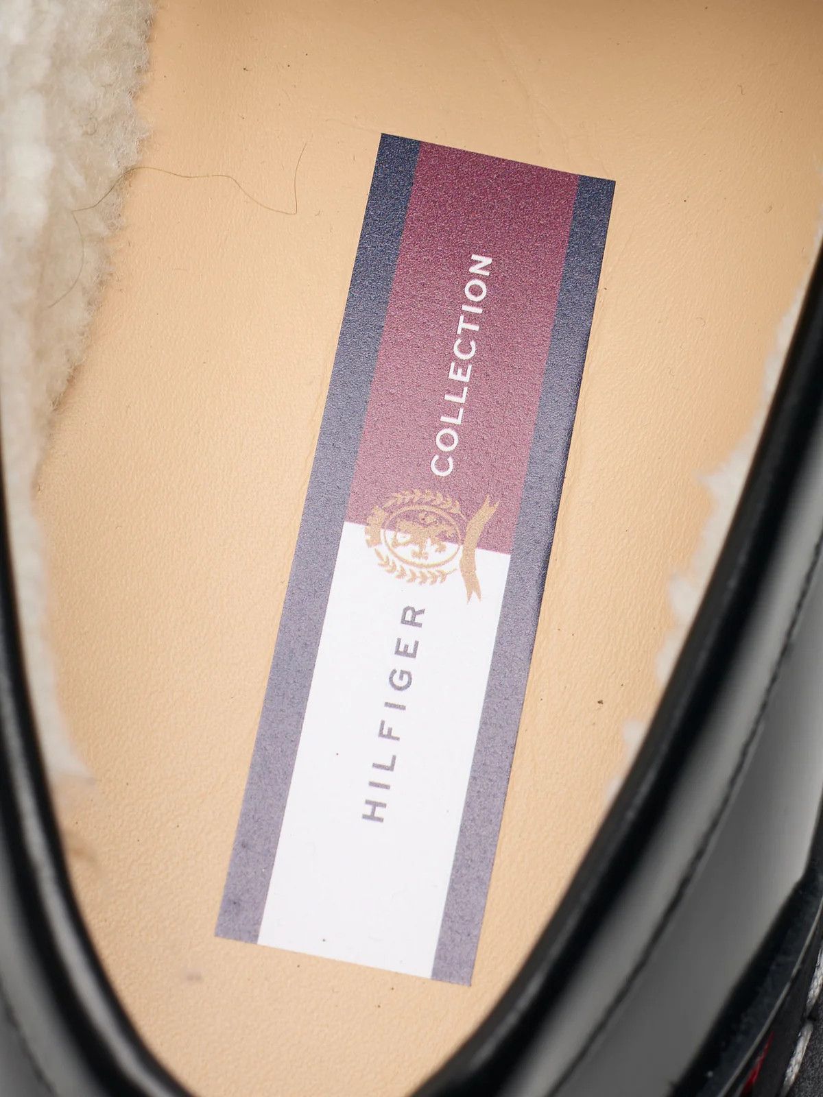 Tommy Hilfiger HILFIGER COLLECTION Black Leather Penny Loafers Unisex Size US 7.5 / EU 40-41 - 7 Thumbnail