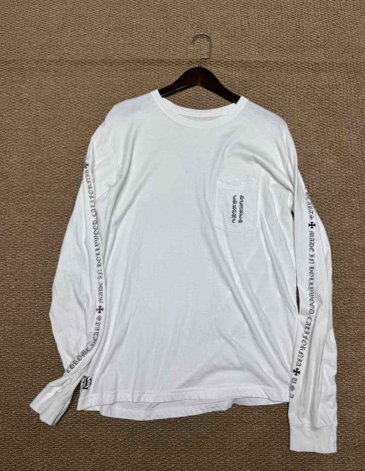 Chrome Hearts Chrome Hearts Sanskrit & Cross Vine Long Sleeve T-shirt K37 Size US L / EU 52-54 / 3 - 3 Thumbnail