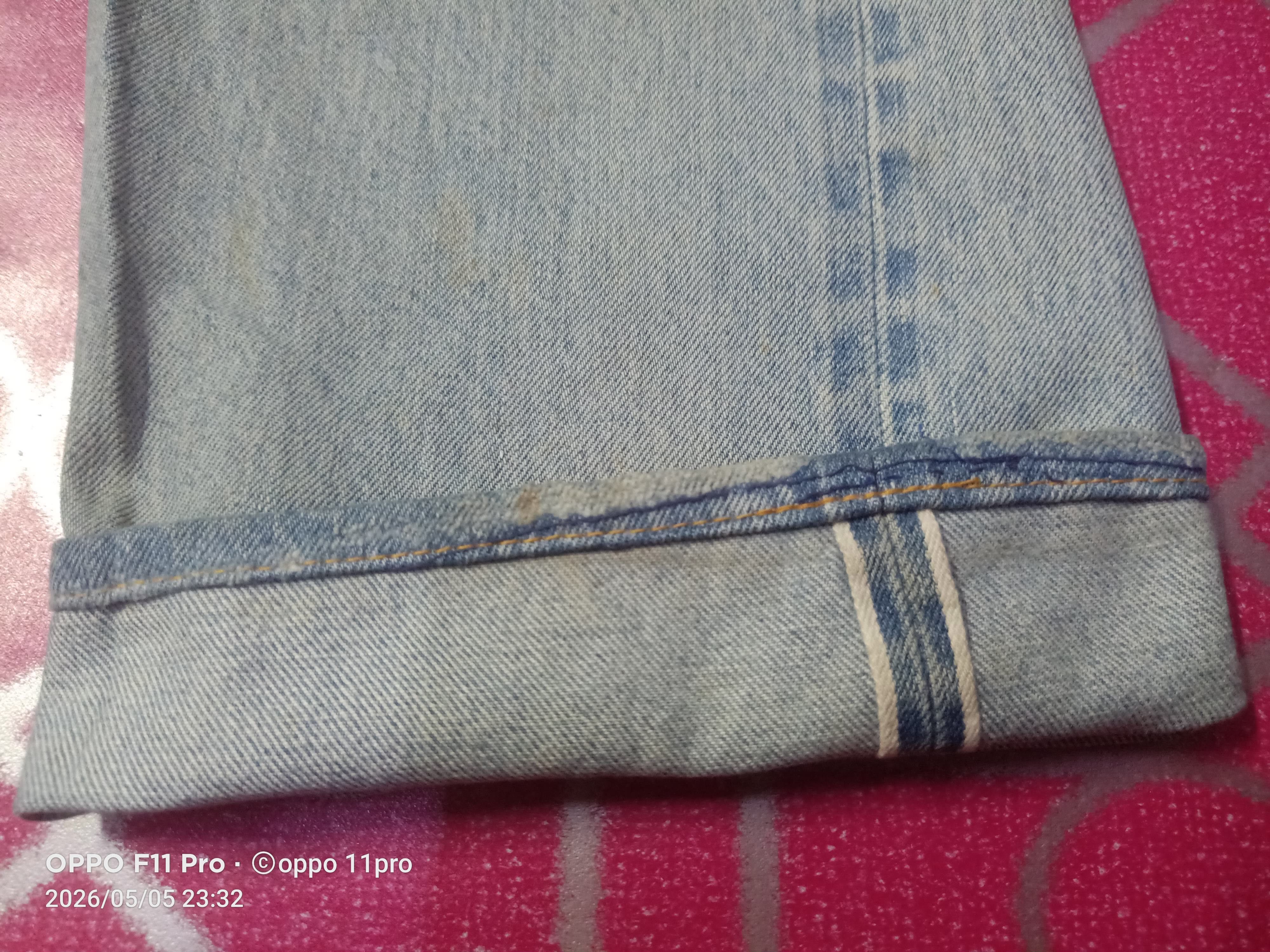 Levi's Vintage Clothing 💥 Levi's Vintage 501 70s Stamp Button 558 Distressdenim 💥 Size US 34 / EU 50 - 25 Thumbnail