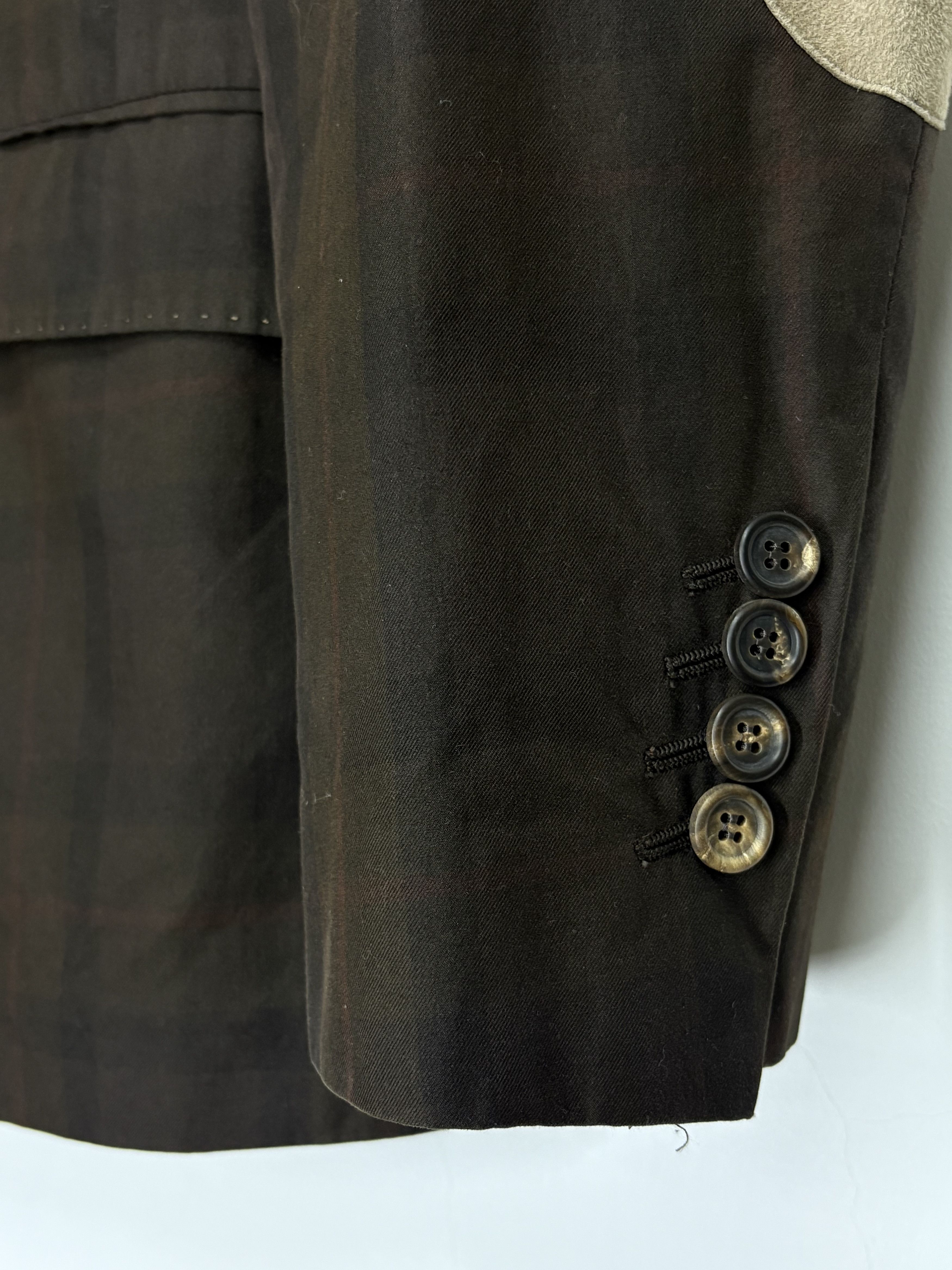 Brunello Cucinelli Brunello Cucinelli Men’s Plaid Print Sport Jacket Size 50R - 5 Thumbnail