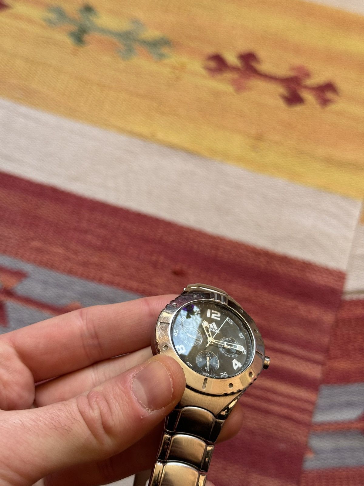 Vintage Vintage 90’s Adidas Quartz y2k Water Resistant Watch Size ONE SIZE - 6 Thumbnail