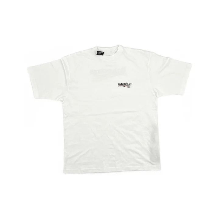 Balenciaga Balenciaga Political Campaign Short Sleeve T-Shirt 0079-250 Size XS / US 0-2 / IT 36-38 - 2 Thumbnail