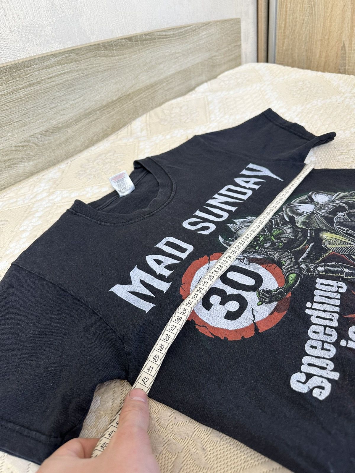 Vintage 🔥 Mad Sunday Isle Of Man Motorcycle Graphic T Shirt Racing Size US S / EU 44-46 / 1 - 7 Thumbnail