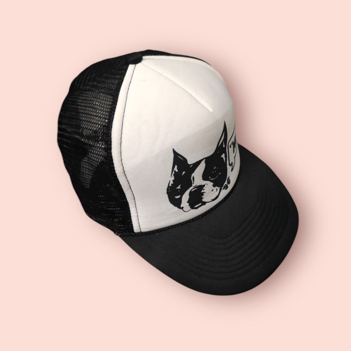 Otto × Vintage JAPAN STREETWEAR RARE DESIGN DOG LOGO TRUCKER HAT BY OTTO Size ONE SIZE - 7 Thumbnail