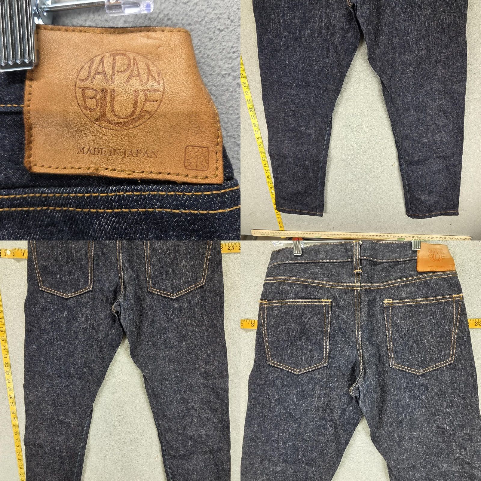 Japan Blue Japan Blue Jeans Mens 29 Selvedge Made Lot Fits 29x27 Size US 29 - 8 Thumbnail