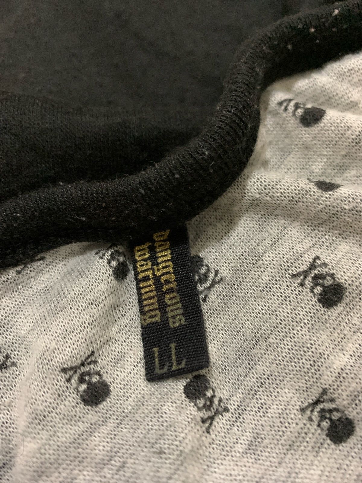 Hysteric Glamour × If Six Was Nine × Japanese Brand Dangerous Warning Ifsixwasnine Punk style Tshirt Size US M / EU 48-50 / 2 - 7 Thumbnail
