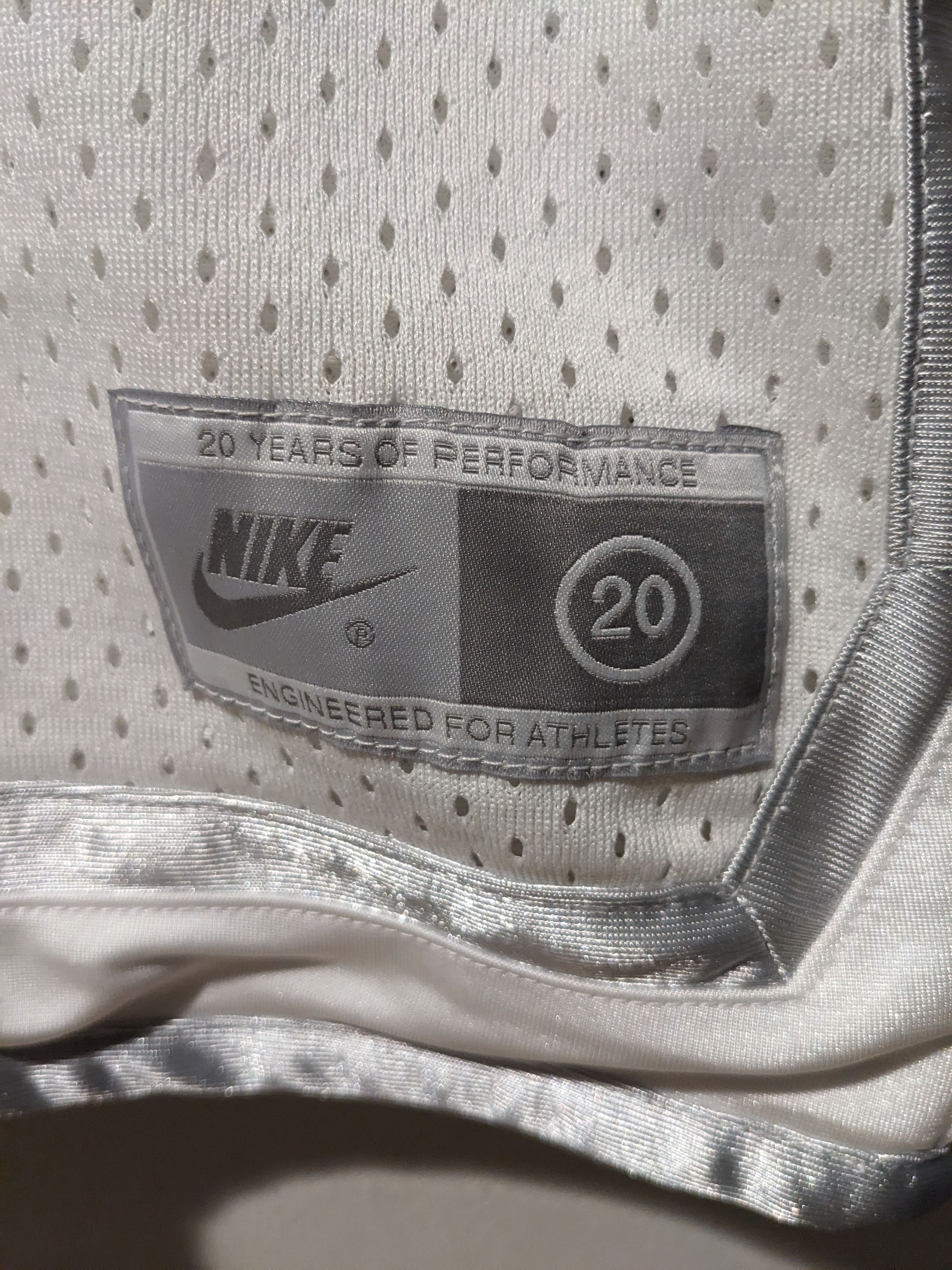 NBA × Nike × Vintage Vintage Y2K Nike Center Swoosh X-Large Basketball Jersey Size US XL / EU 56 / 4 - 3 Thumbnail