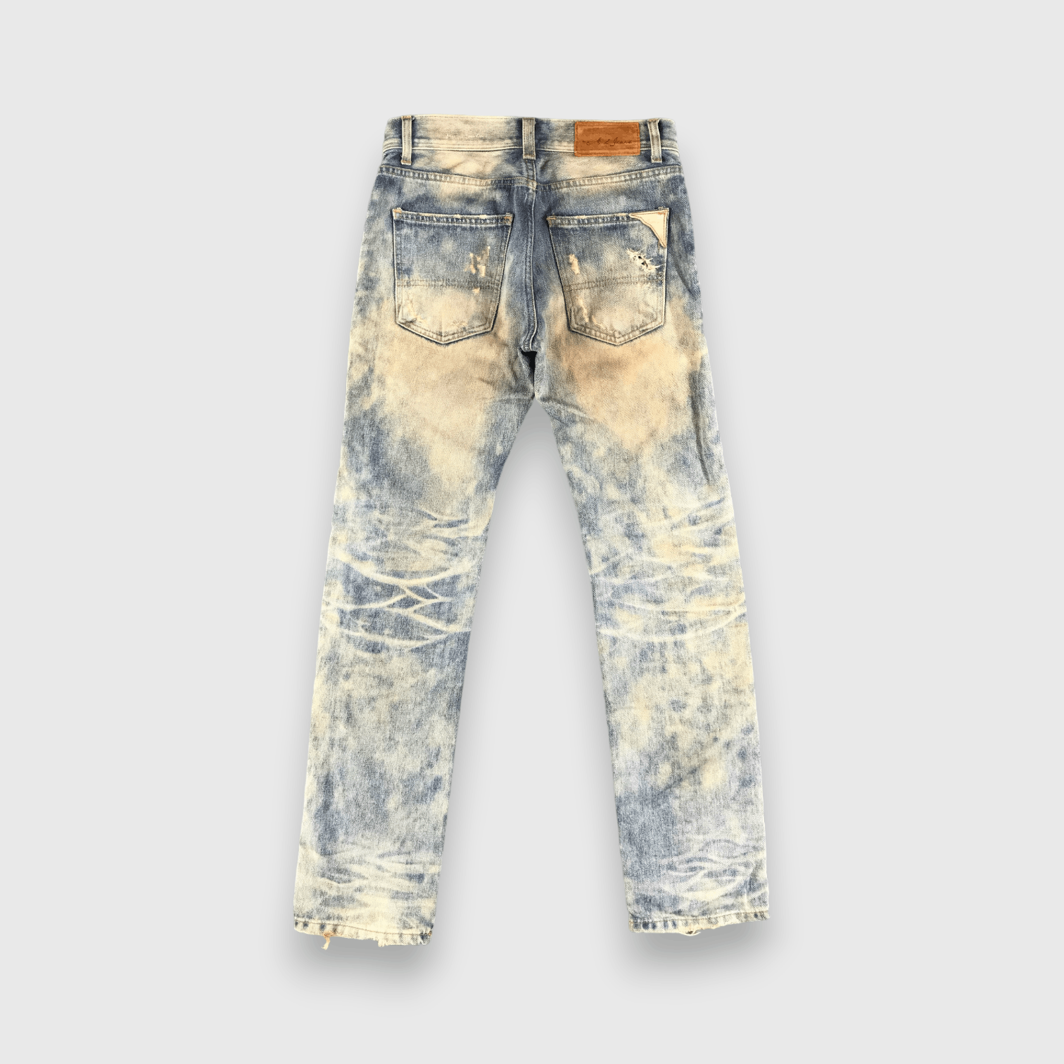 Japanese Brand Japanese Brand A.V.H Jeans Acid Wash Denim -J2832 Size US 31 - 2 Thumbnail