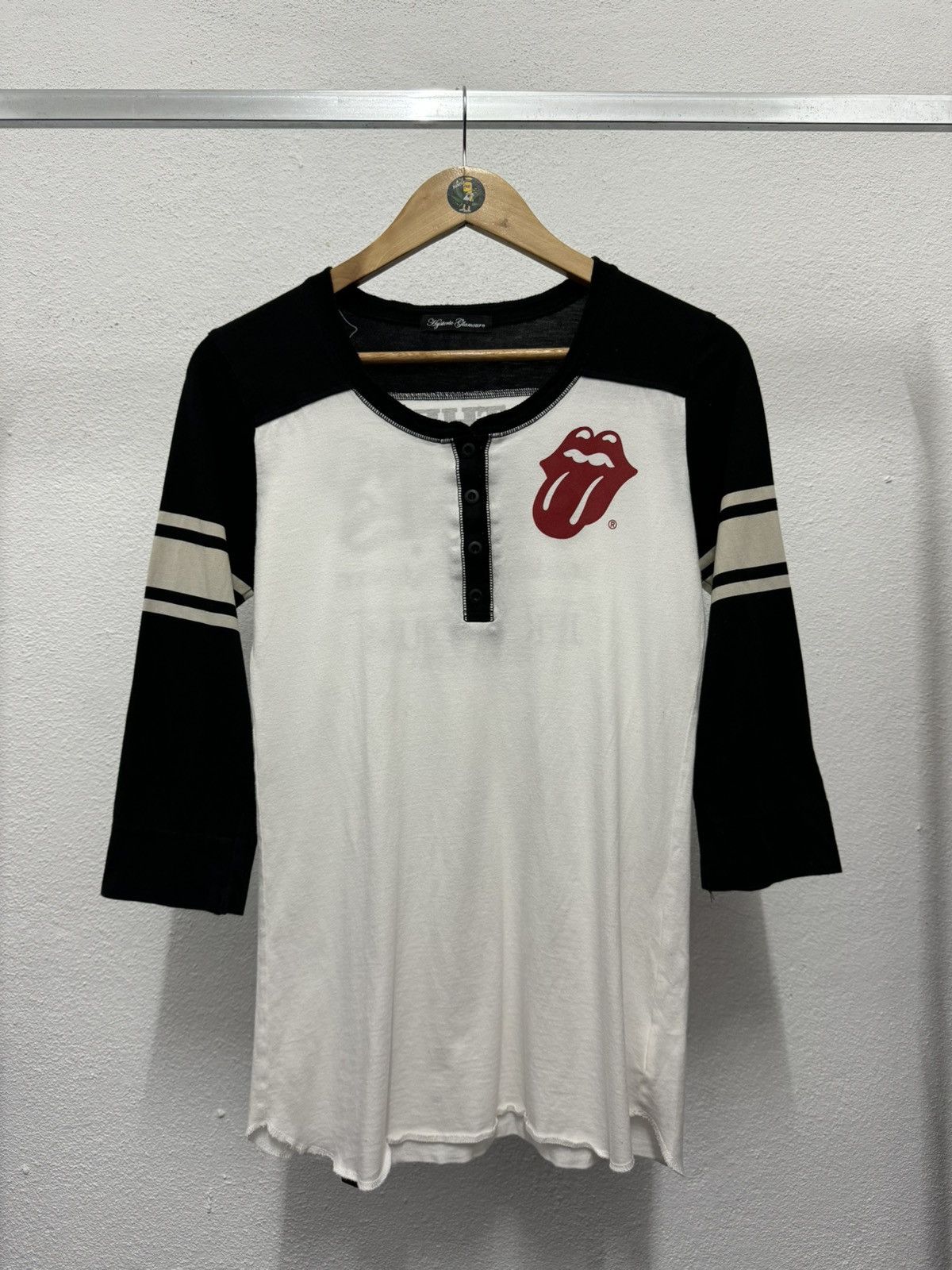 Hysteric Glamour × Japanese Brand × The Rolling Stones Hysteric Glamour x Rolling Stones 3Q tee Size US XS / EU 42 / 0 - 1 Thumbnail