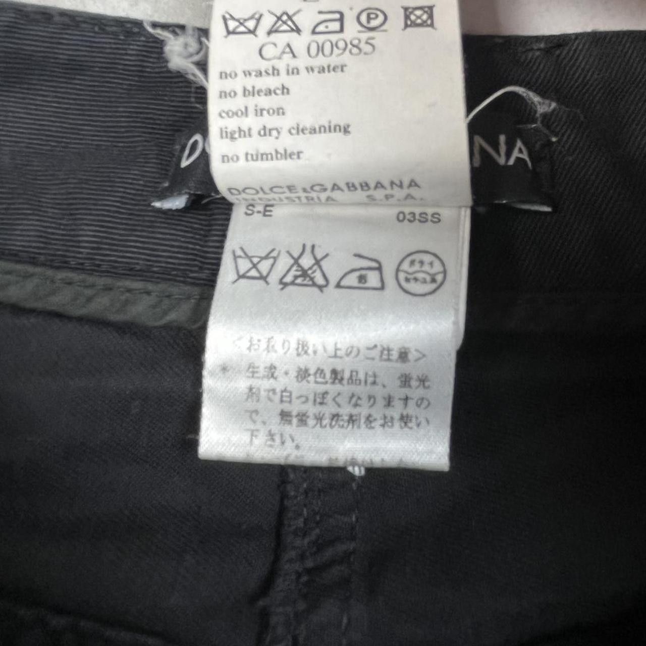 Dolce & Gabbana Dolce & Gabbana ss03 triple buckle black trousers Size 26" / US 2 / IT 38 - 5 Thumbnail