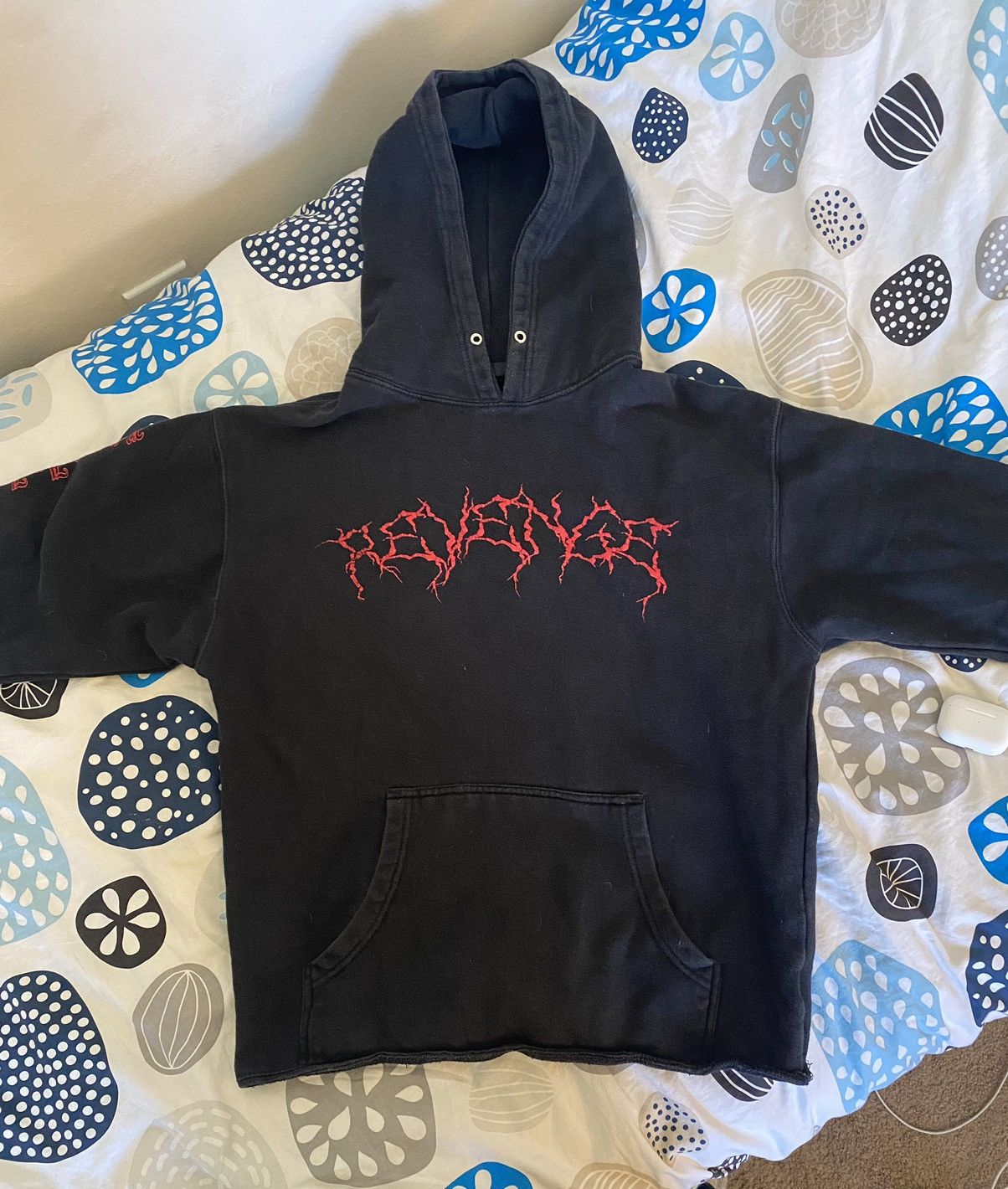 image of Revenge Anarchy Hoodie in Black, Men's (Size Small)