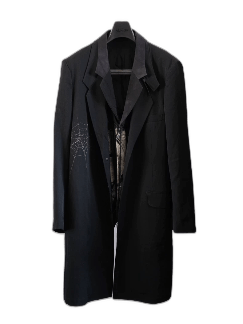 Yohji Yamamoto yohji yamamoto spider web face jacket Size US M / EU 48-50 / 2 - 1 Thumbnail