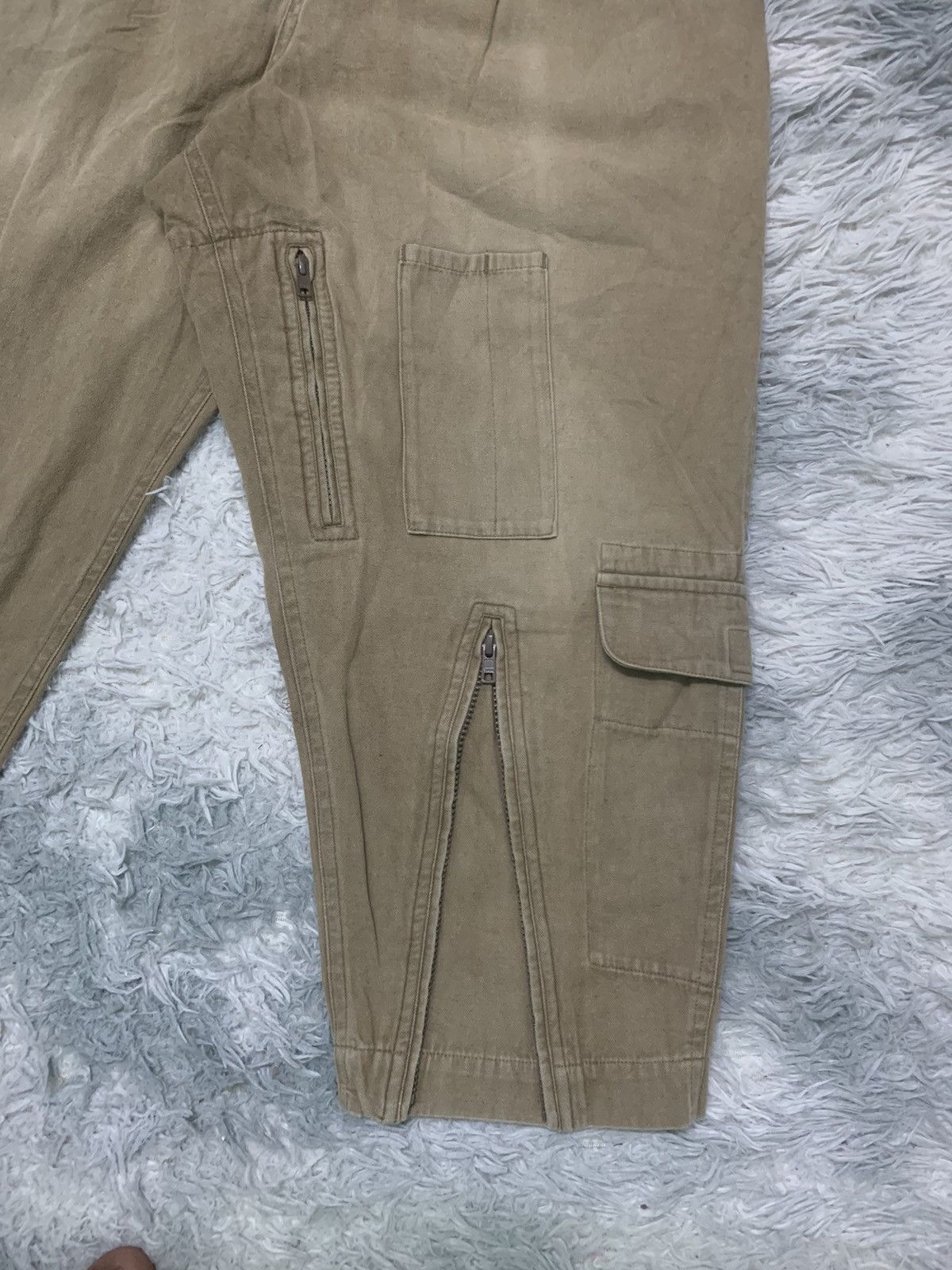 Yohji Yamamoto RARE YOHJI YAMAMOTO CARGO BAGGY PANT Size US 32 / EU 48 - 4 Thumbnail