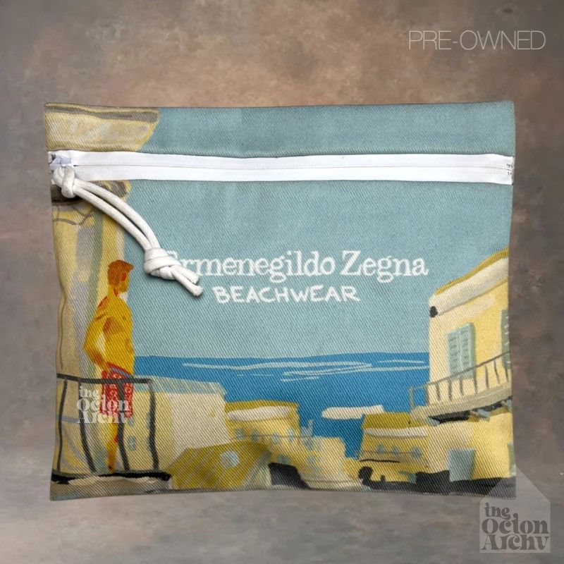 Ermenegildo Zegna Ermenegildo Zegna Swim Shorts 'Opera Red/Liberty' N7B540220 Size US 34 / EU 50 - 6 Thumbnail