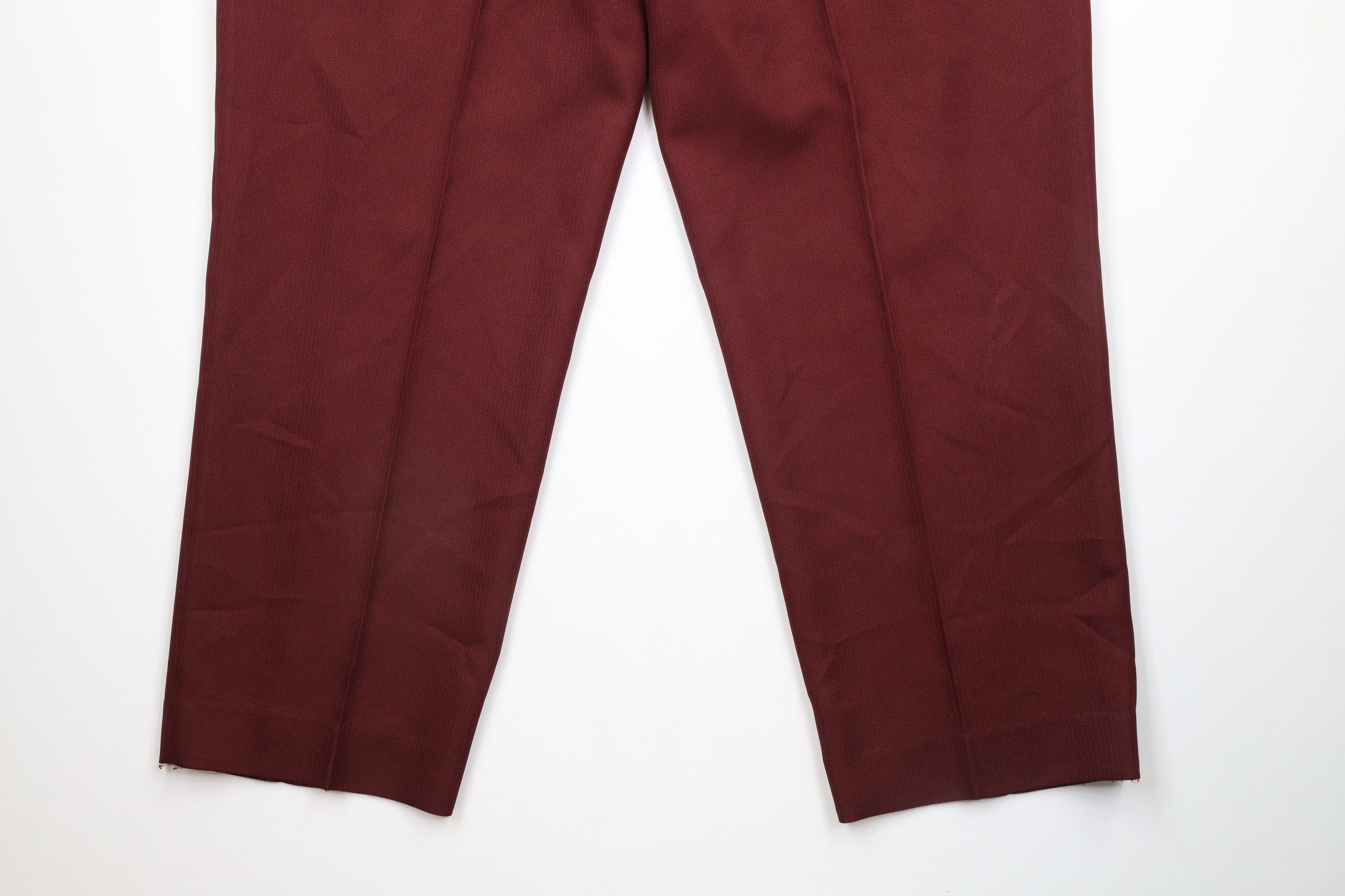 Vintage Vintage 90s Streetwear Pleated Wide Leg Chino Pants Red Size US 44 / EU 60 - 11 Thumbnail