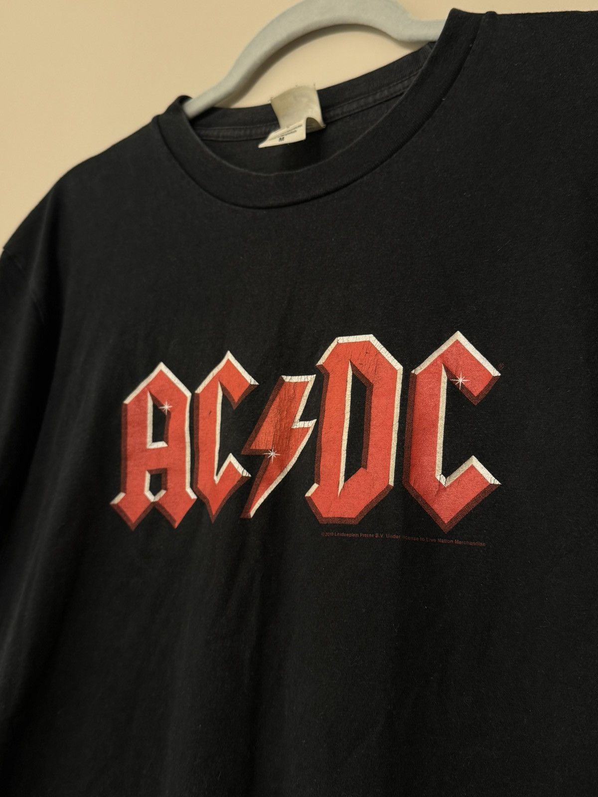 AC/DC AC/DC black vintage t shirt 00s y2k rock band Size US M / EU 48-50 / 2 - 2 Thumbnail