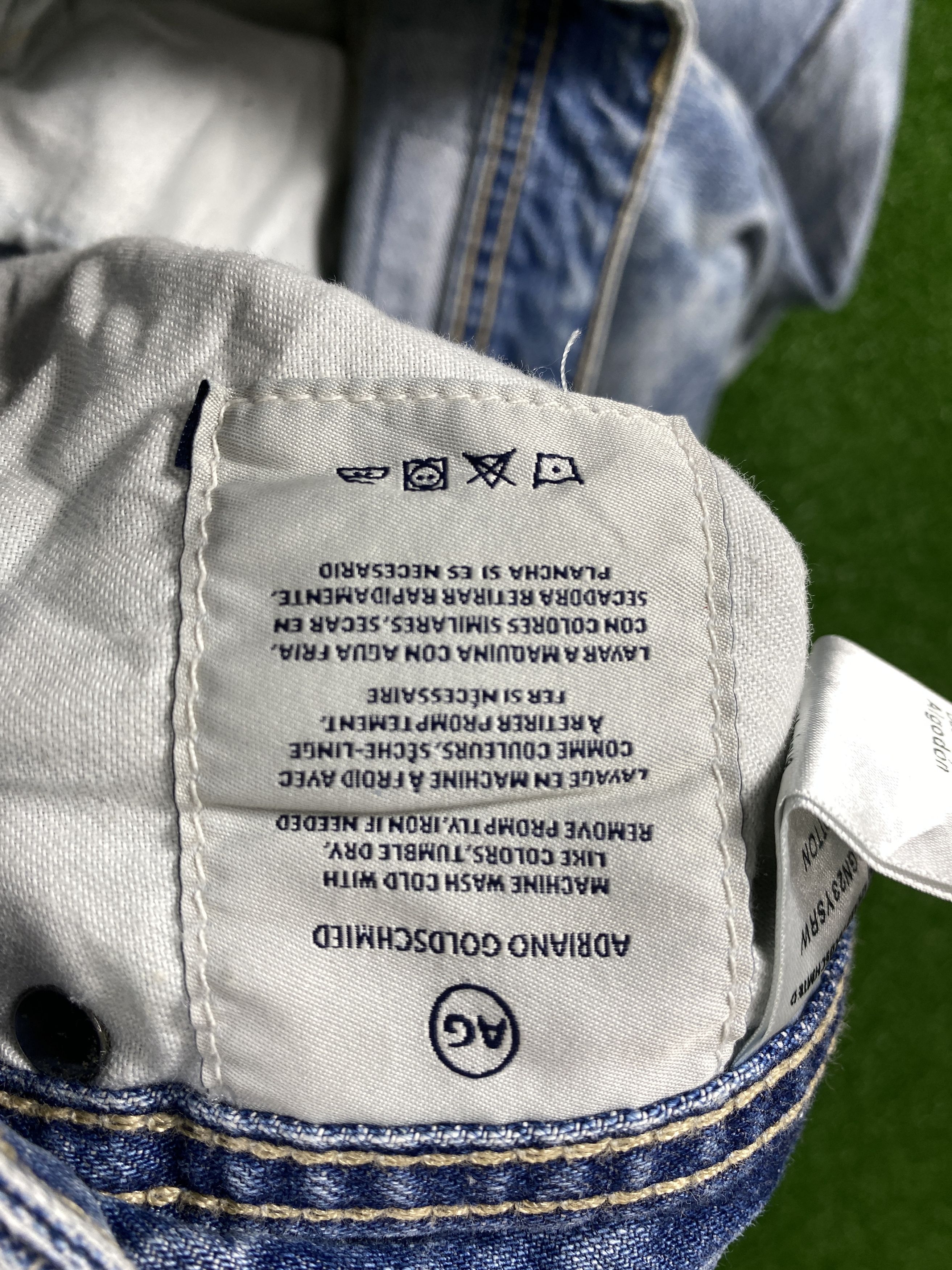 AG Adriano Goldschmied AG Adriano Goldschmied Distressed Jeans CP0029 Size US 34 / EU 50 - 14 Thumbnail