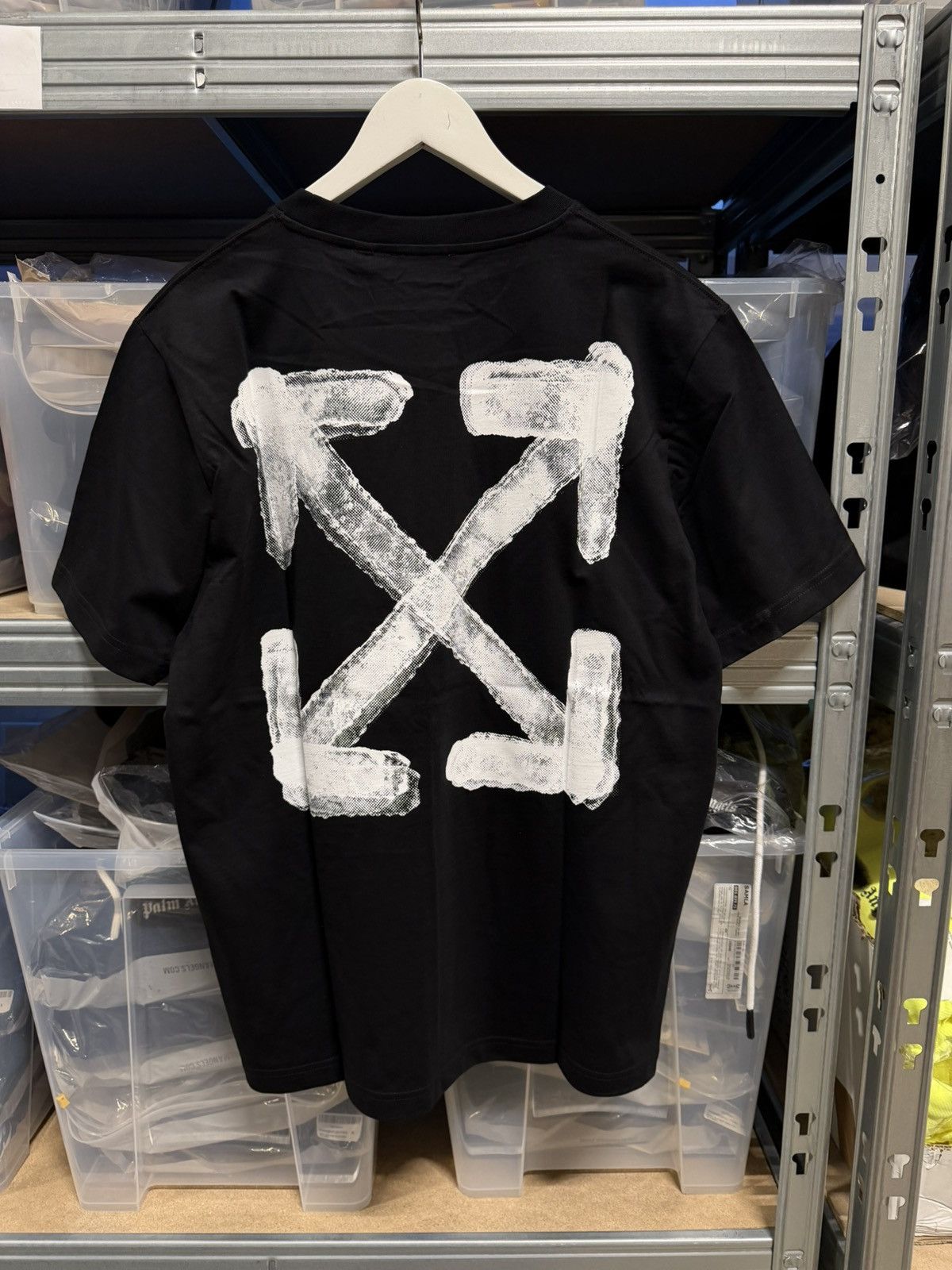 Off-White Off-White Spray Arrow T-Shirt NEW 550$ Size US L / EU 52-54 / 3 - 1 Thumbnail