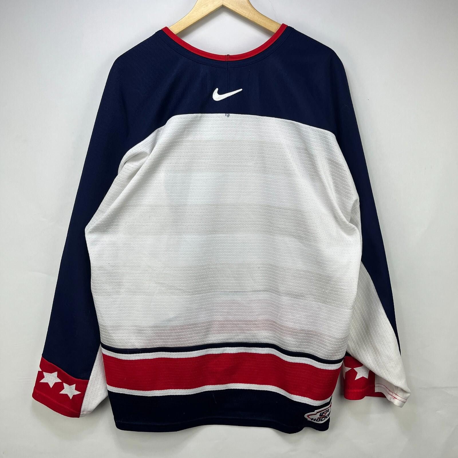Nike Vintage 2005 World Junior Championship USA Hockey Jersey 2XL Size ONE SIZE - 9 Thumbnail