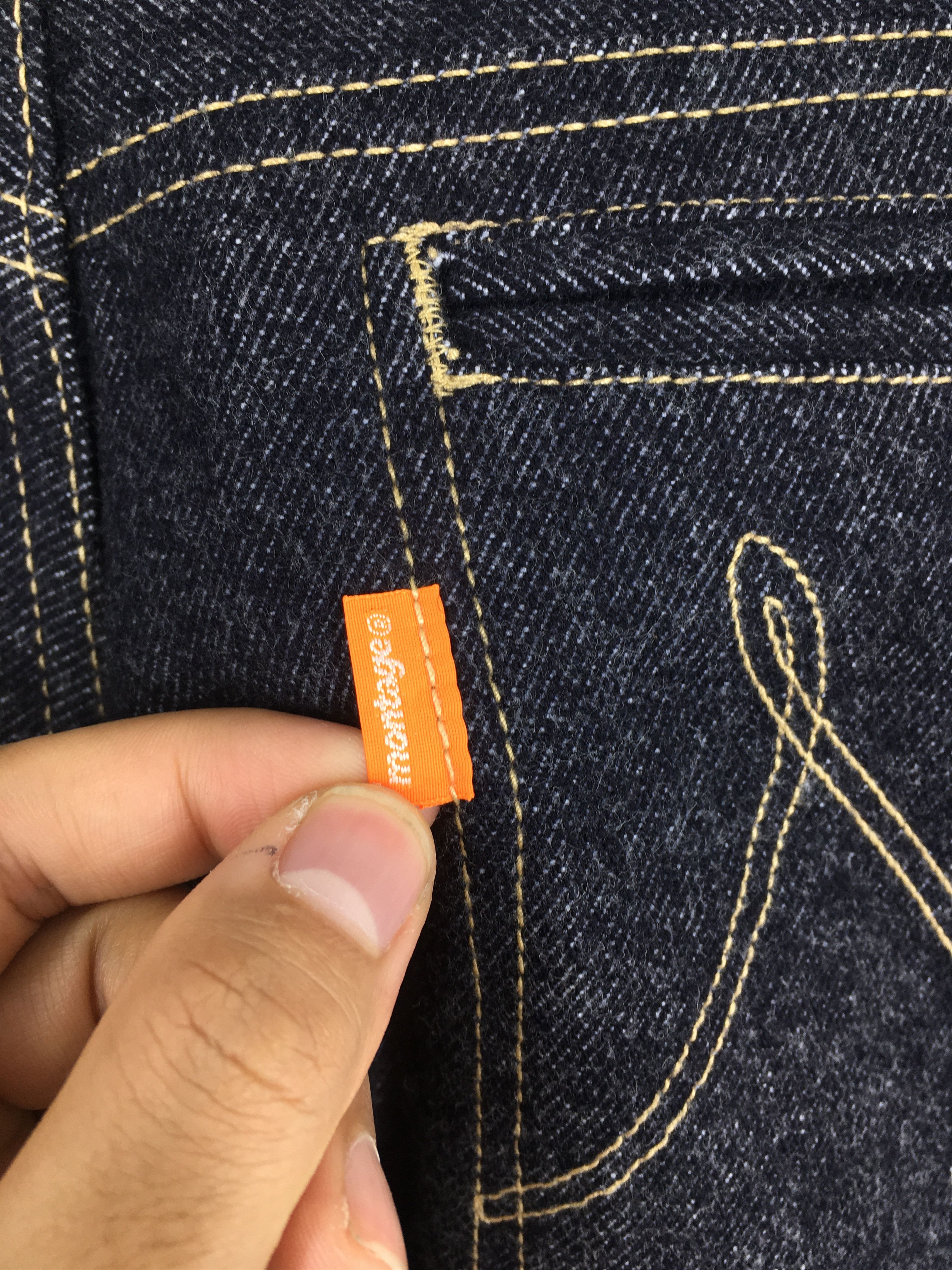 Montage Size 29x27 Montage Crowd Japanese Hybrid Denim S695 Size US 29 - 13 Thumbnail