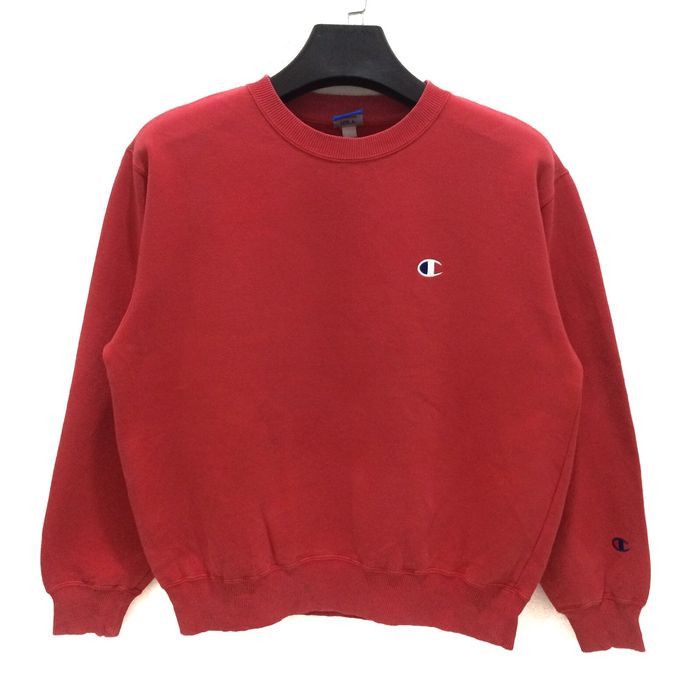 image of Champion Small Logo Sweatshirt, Men's (Size Medium)