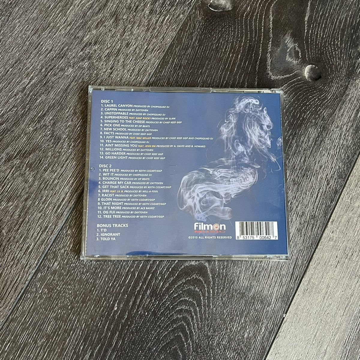 Glo Gang Chief Keef - Bang 3 2x CD Album Part 1 & 2 Glo Gang Records Size ONE SIZE - 4 Thumbnail