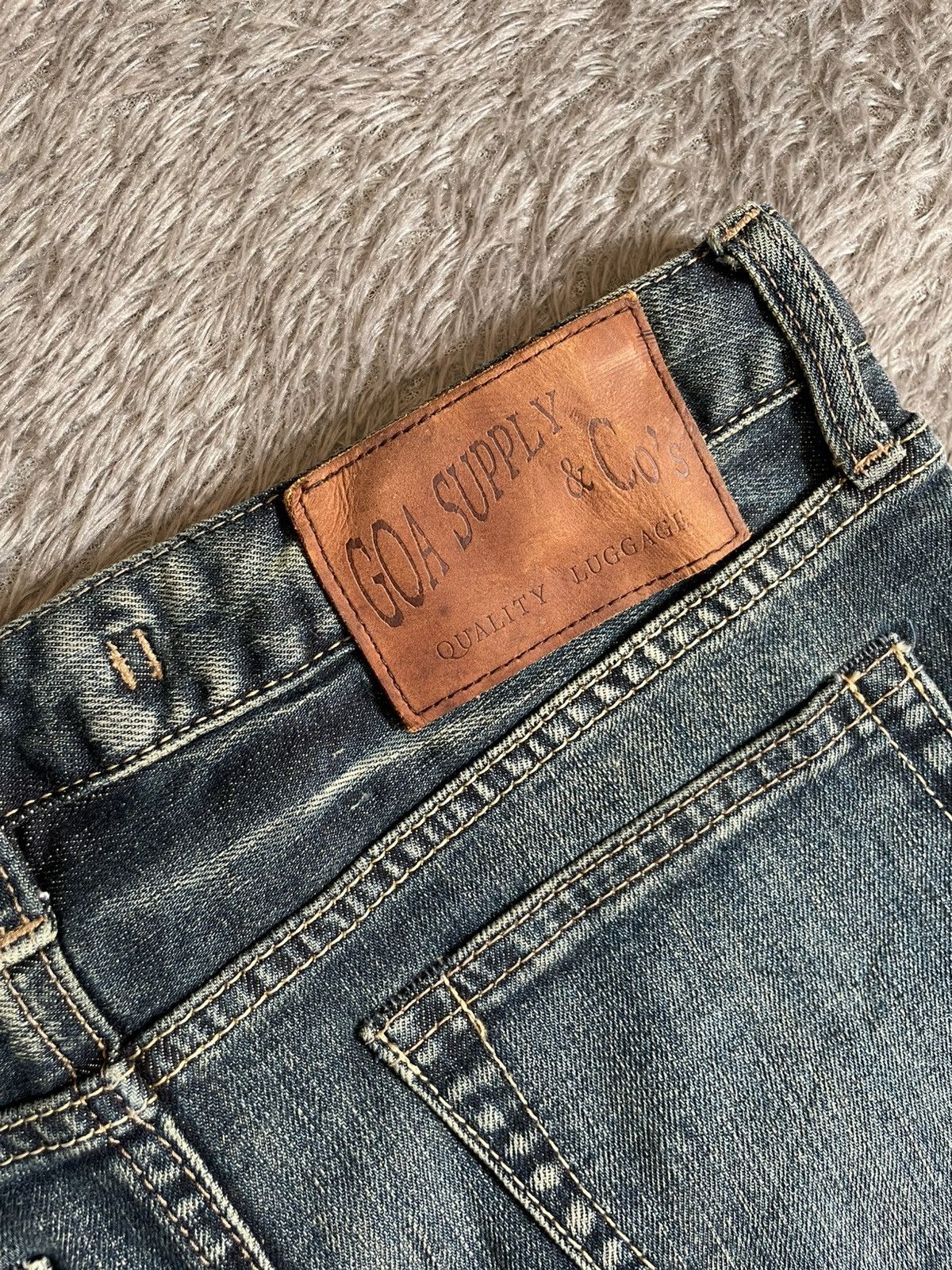 GOA Y2K GOA Supply & co mini denim skirts Size 31" - 2 Thumbnail