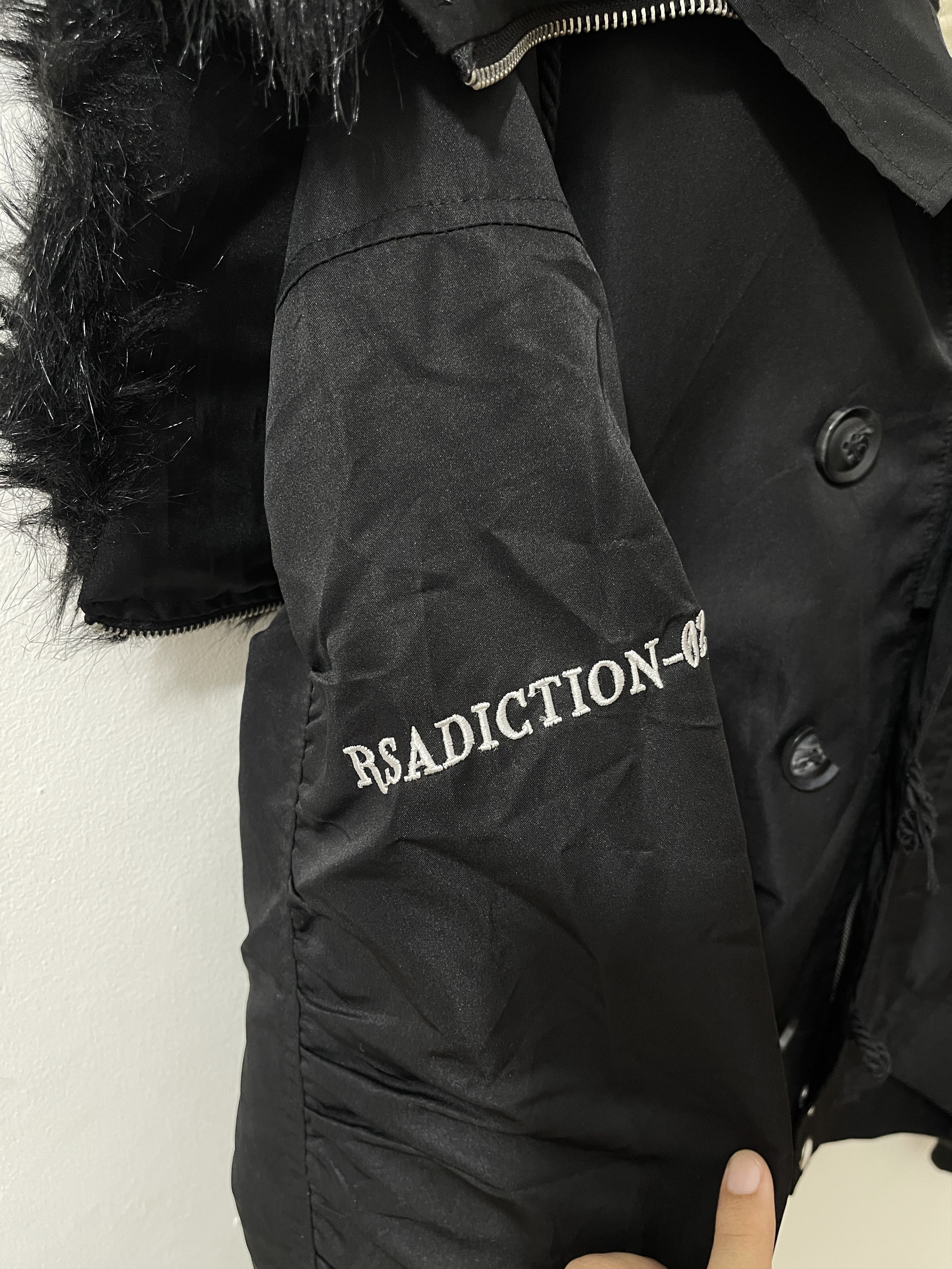 Japanese Brand 2000s Rasvoa Japan Archive Fur Vkei Style Jacket Size US L / EU 52-54 / 3 - 3 Thumbnail