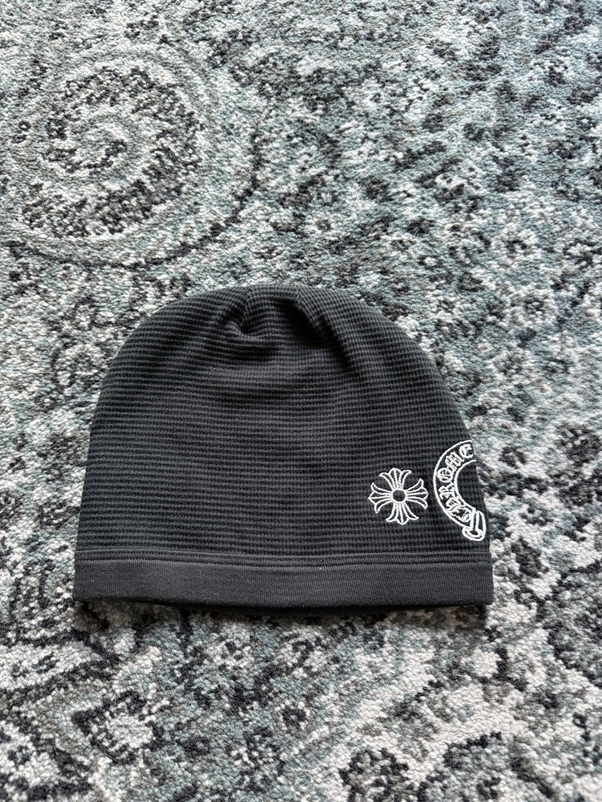 Chrome Hearts Chrome Hearts Horseshoe Skull Cap Beanie Size ONE SIZE - 2 Thumbnail