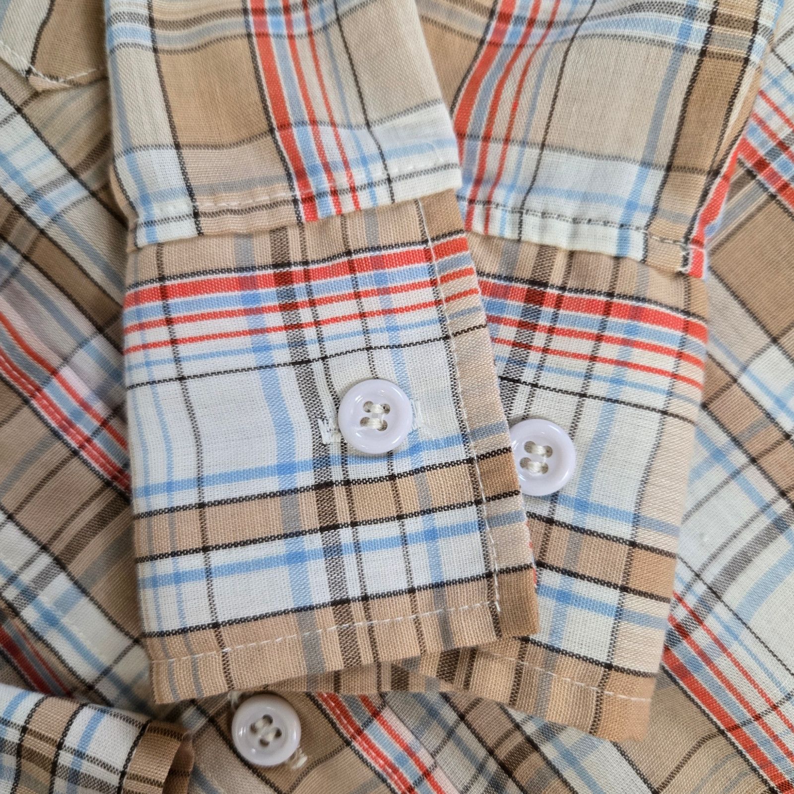 Levi's 70s Levi's Plaid Button Down XS Size US XS / EU 42 / 0 - 4 Thumbnail
