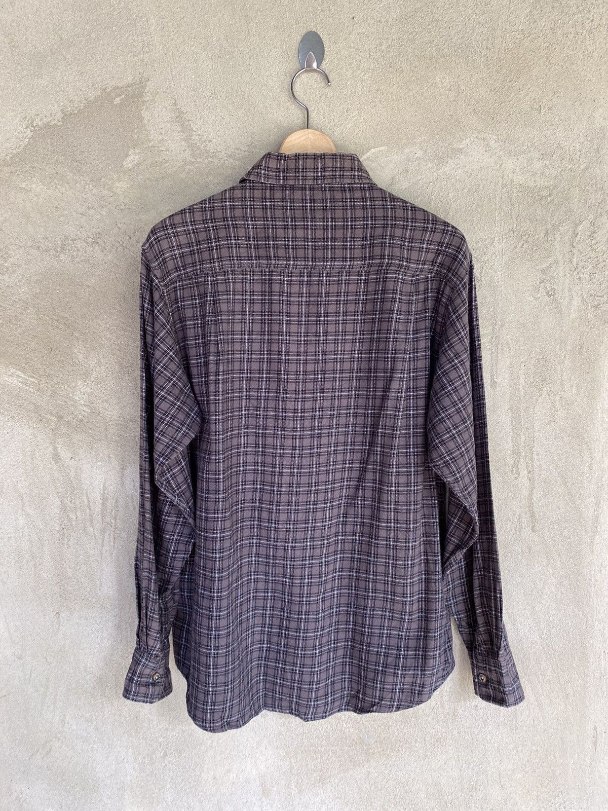 Michiko Koshino Michiko Koshino London Plaid Tartan Flannel Shirt Button Up Size US M / EU 48-50 / 2 - 7 Thumbnail