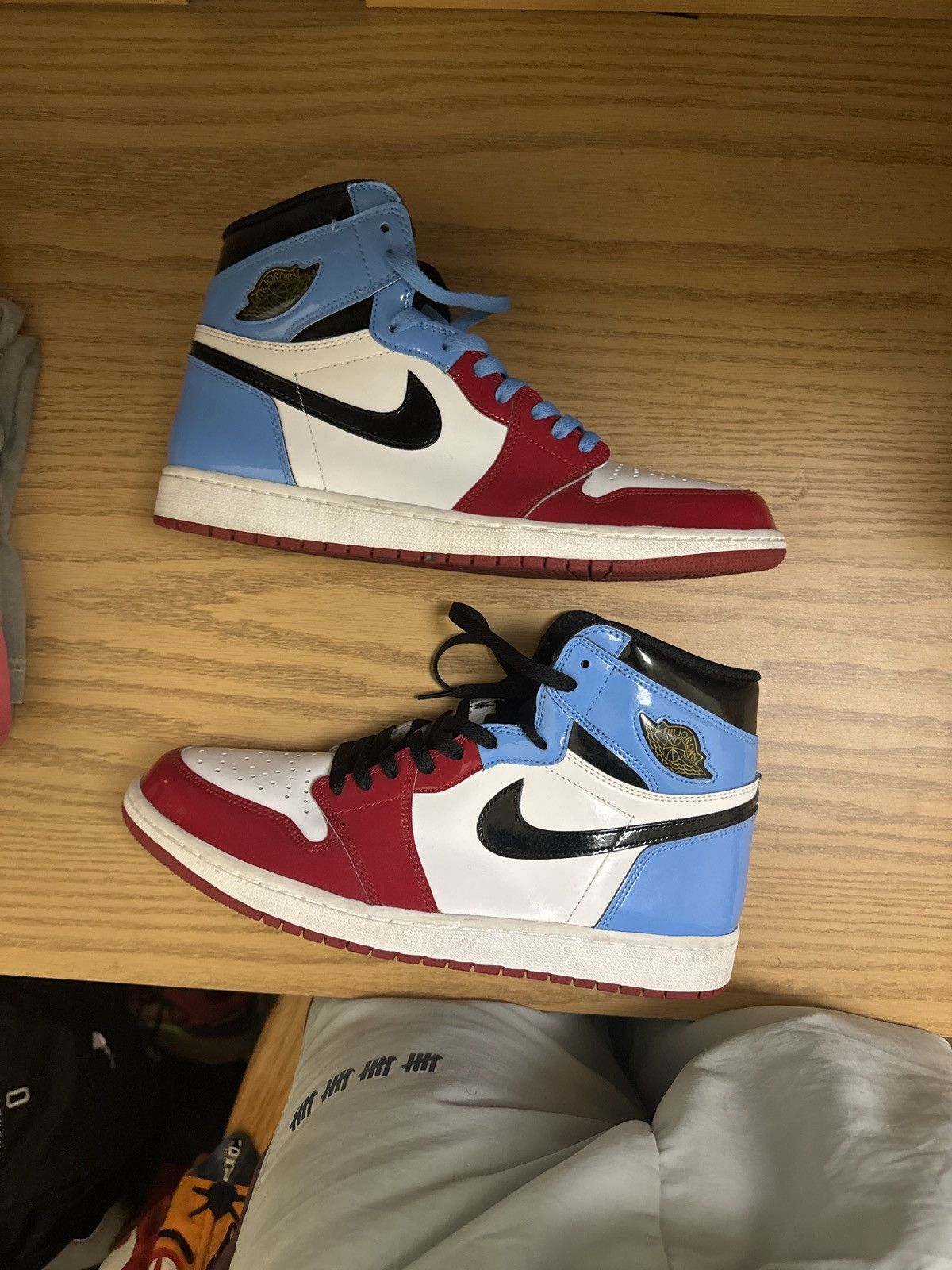 Nike Jordan 1 Retro High Fearless UNC Chicago Size US 13 / EU 46 - 2 Thumbnail