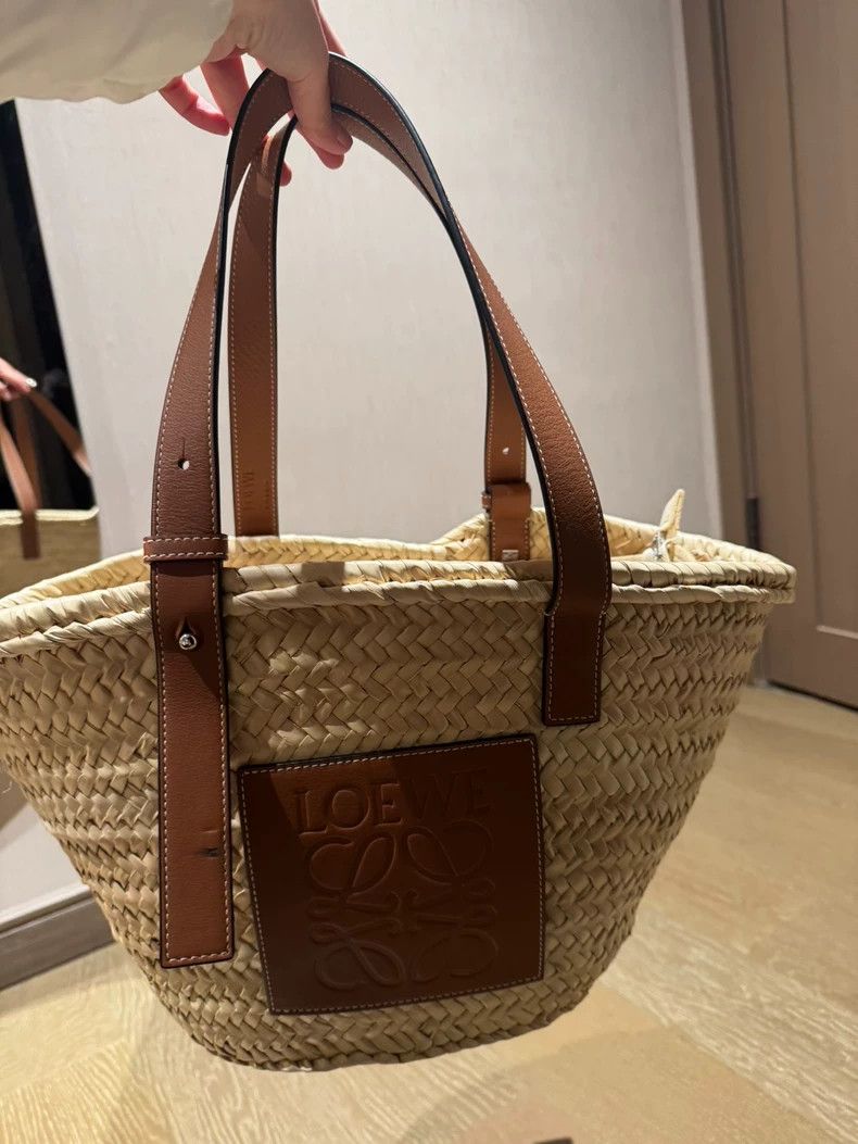 Loewe loewe Large leather basket 2503-Nextarrow Size ONE SIZE - 5 Thumbnail