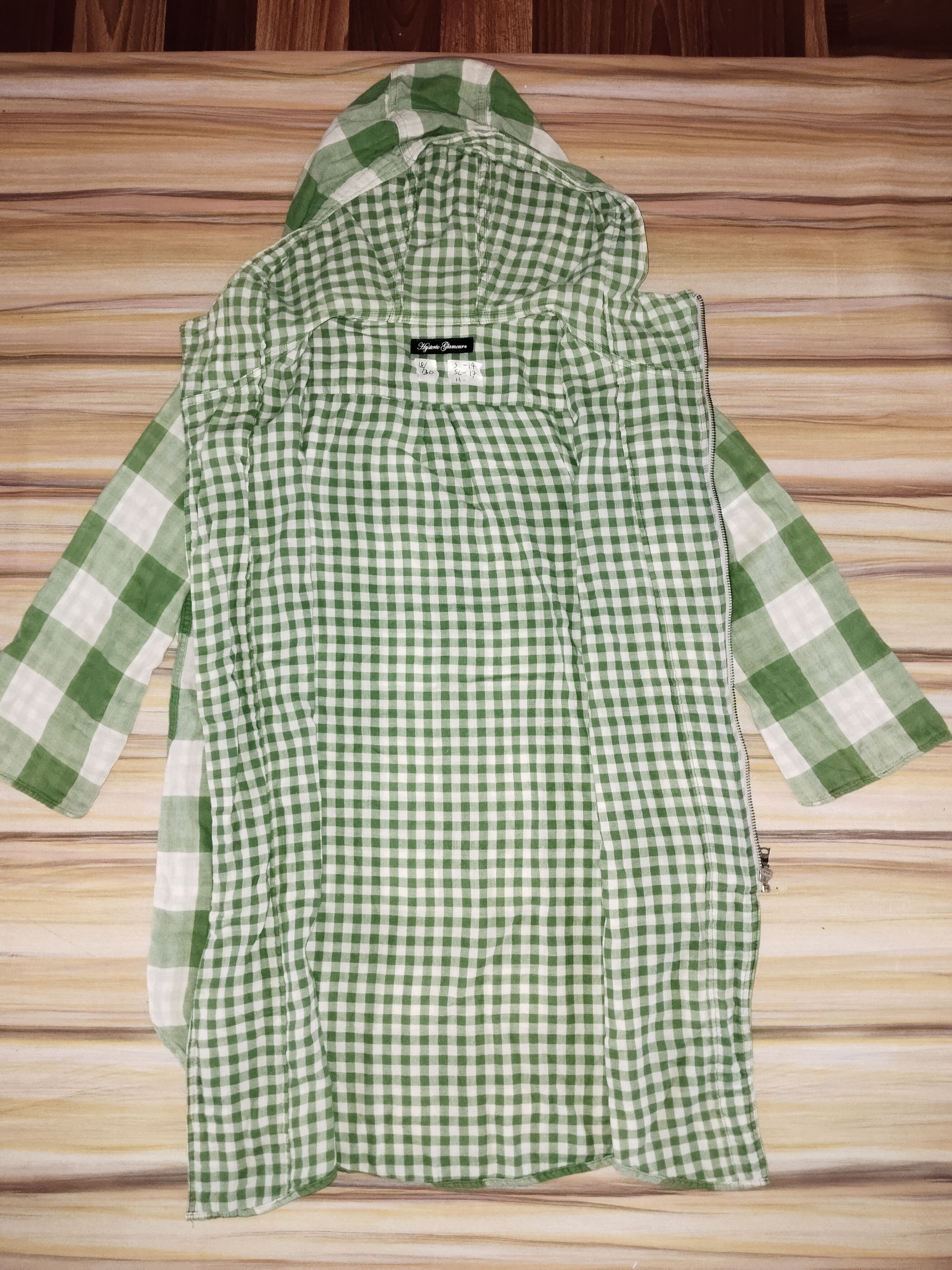 Hysteric Glamour HYSTERIC GLAMOUR Checkerboard Hoodie Size US L / EU 52-54 / 3 - 4 Thumbnail