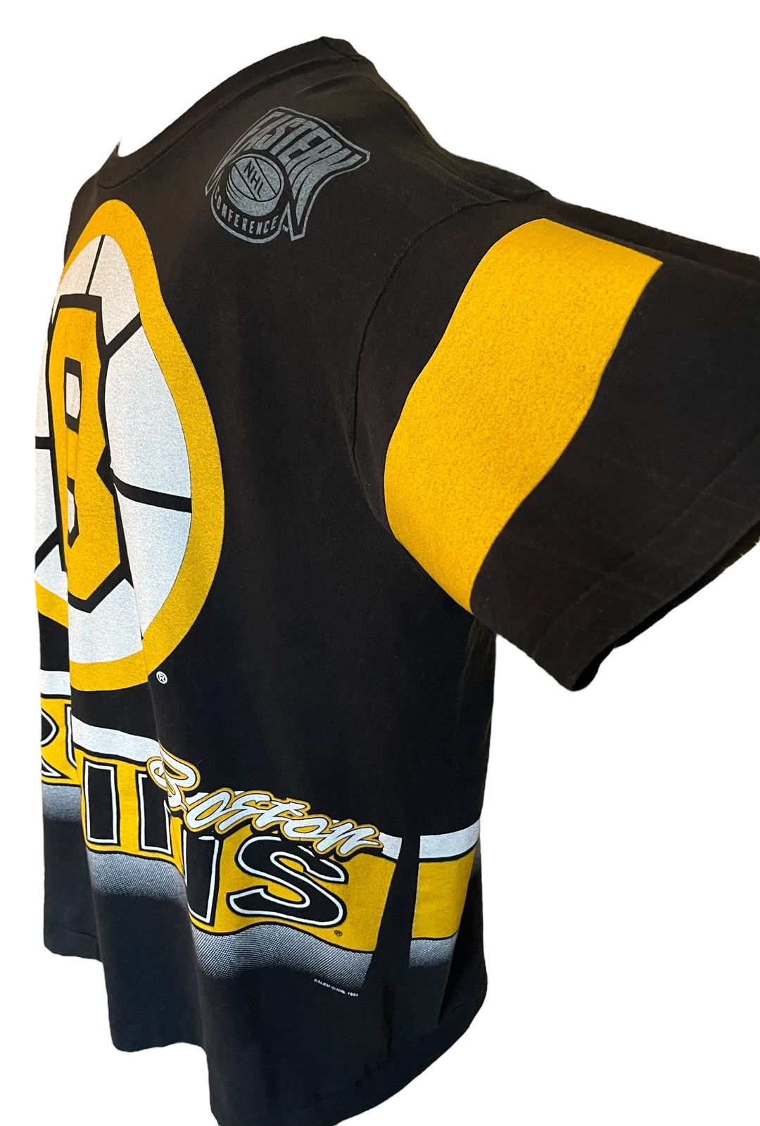 NHL × Salem Sportswear × Vintage Vintage 1994 NHL Boston Bruins Salem Sportswear T shirt XL Size US XL / EU 56 / 4 - 5 Thumbnail